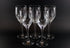 Five Orrefors Prelude Clear White Wine Glasses