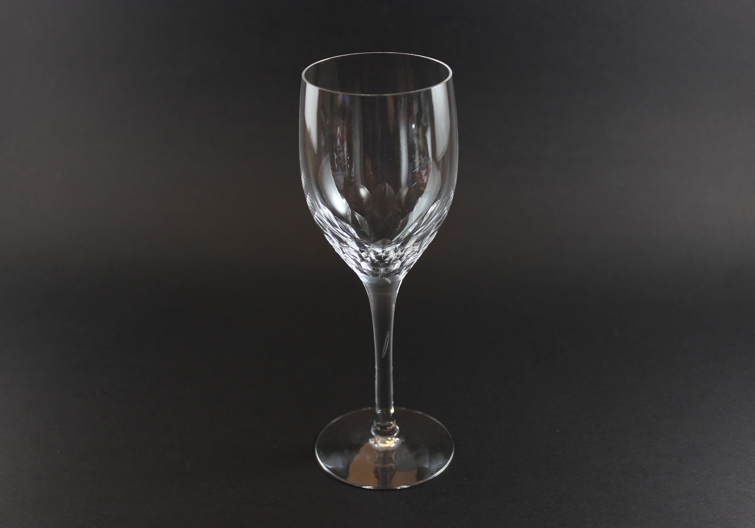 Five Orrefors Prelude Clear White Wine Glasses
