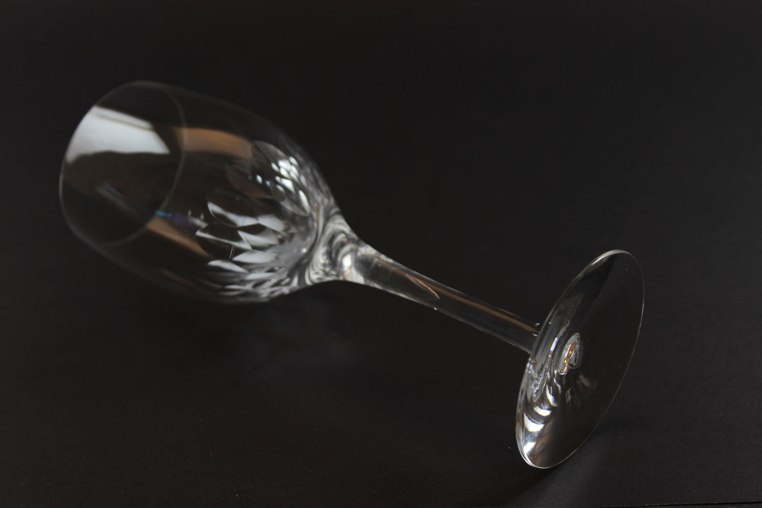 Five Orrefors Prelude Clear White Wine Glasses