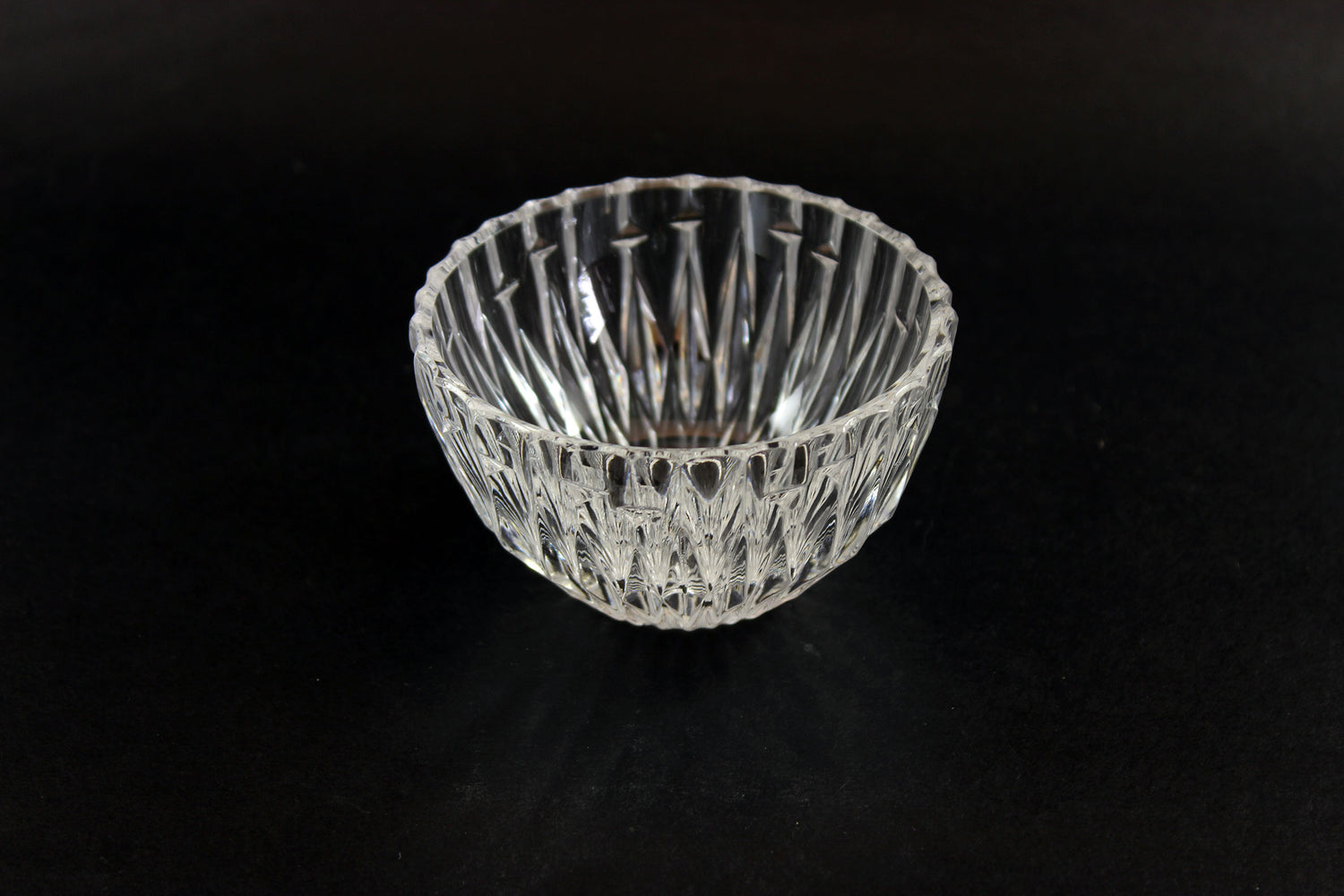 Princess House Crystal, Highlights Pattern, Bowl, Creamer and Sugar Bowl