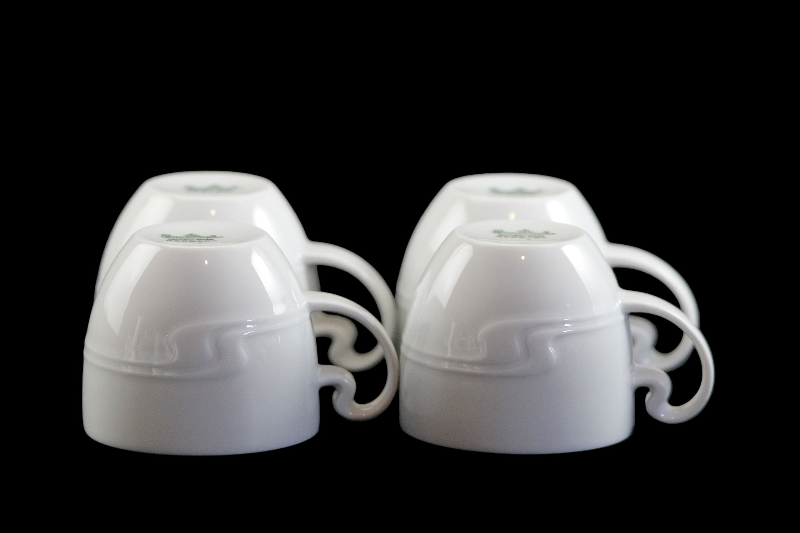 Rosenthal White Porcelain Espresso, Cream and Sugar set