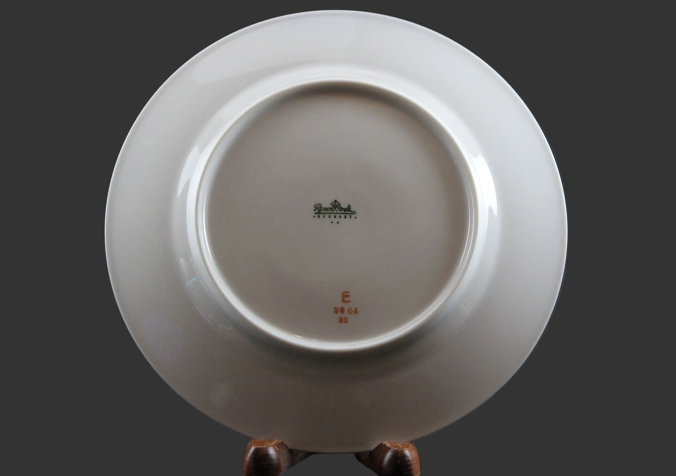 Rosenthal, Cobalt Blue Rimmed Dessert Plates