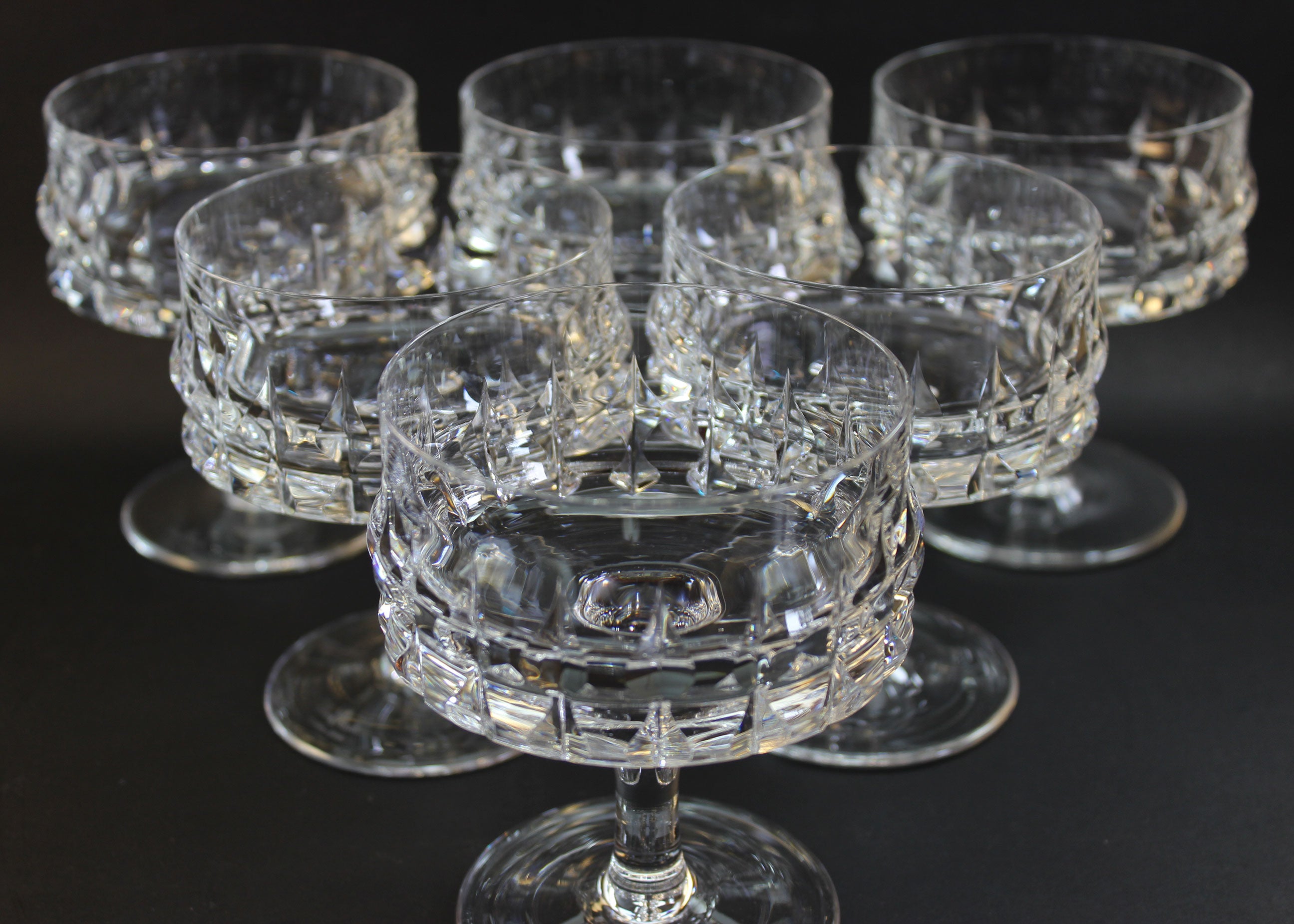 Rosenthal Holdfast Champagne Coupe or High Dessert Glasses