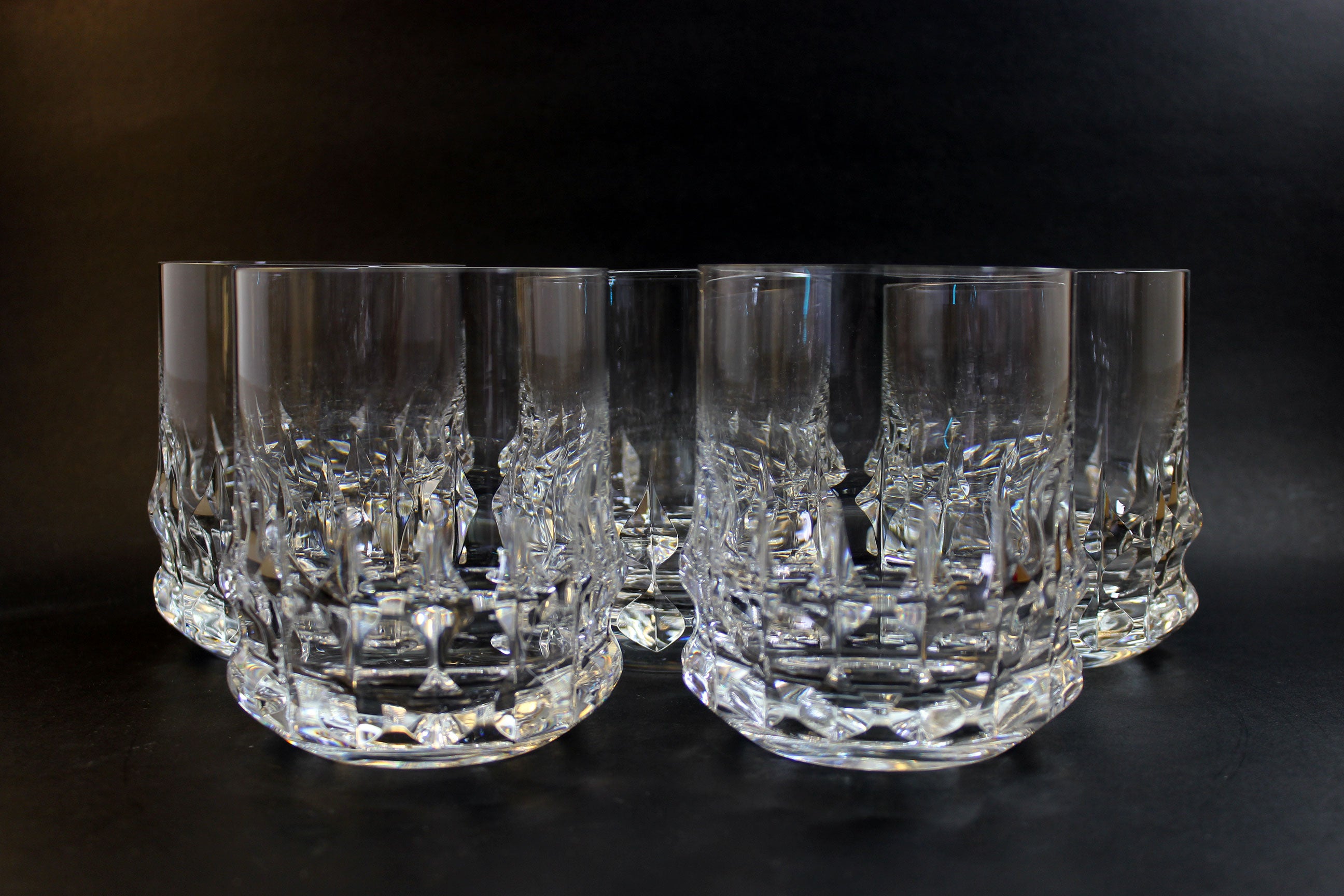 Set of 5 Holdfast Rosenthal Studio deals Line Crystal Stemware Wine Glass Mid Century