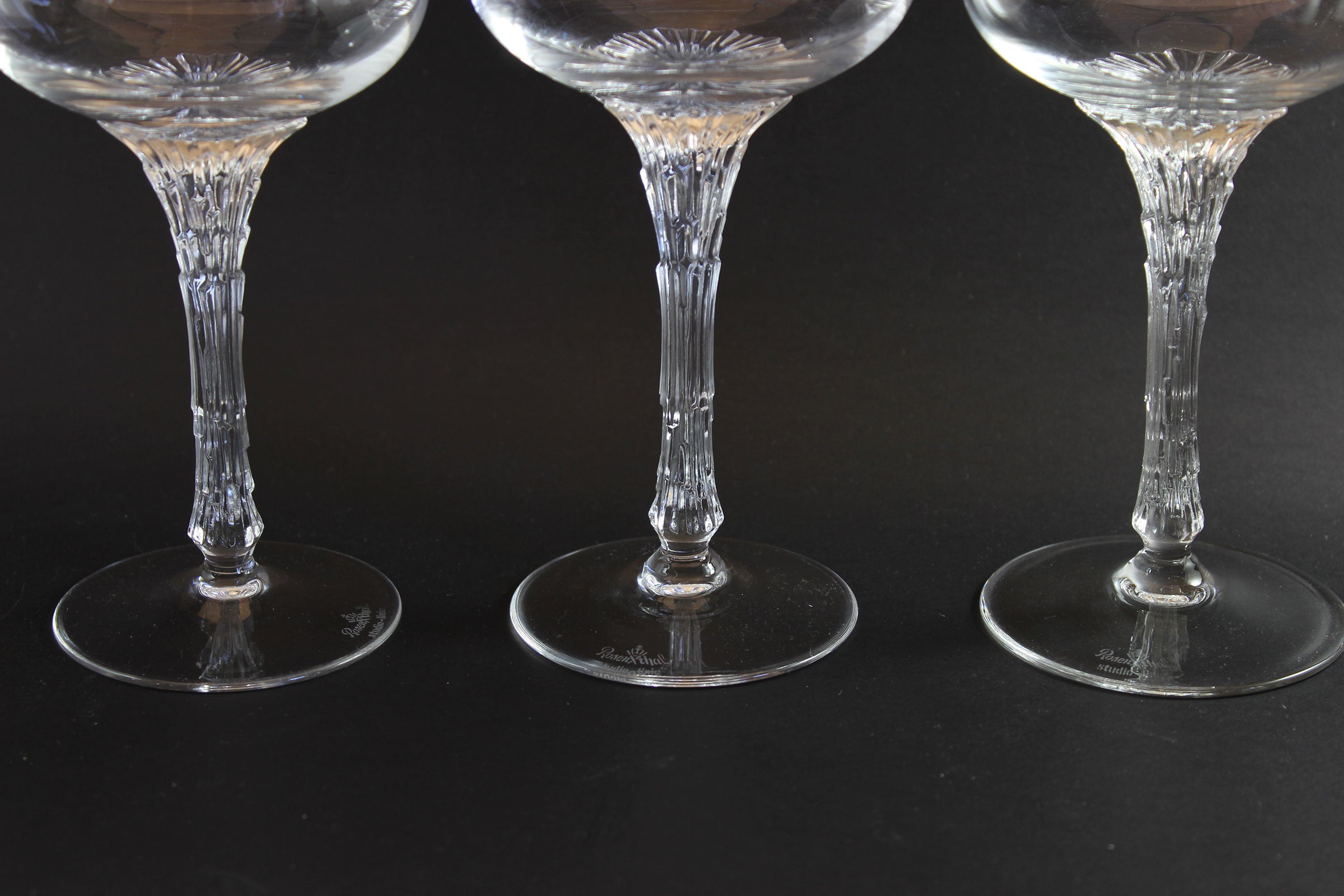 Rosenthal, Split Pattern, Red Wine Glasses