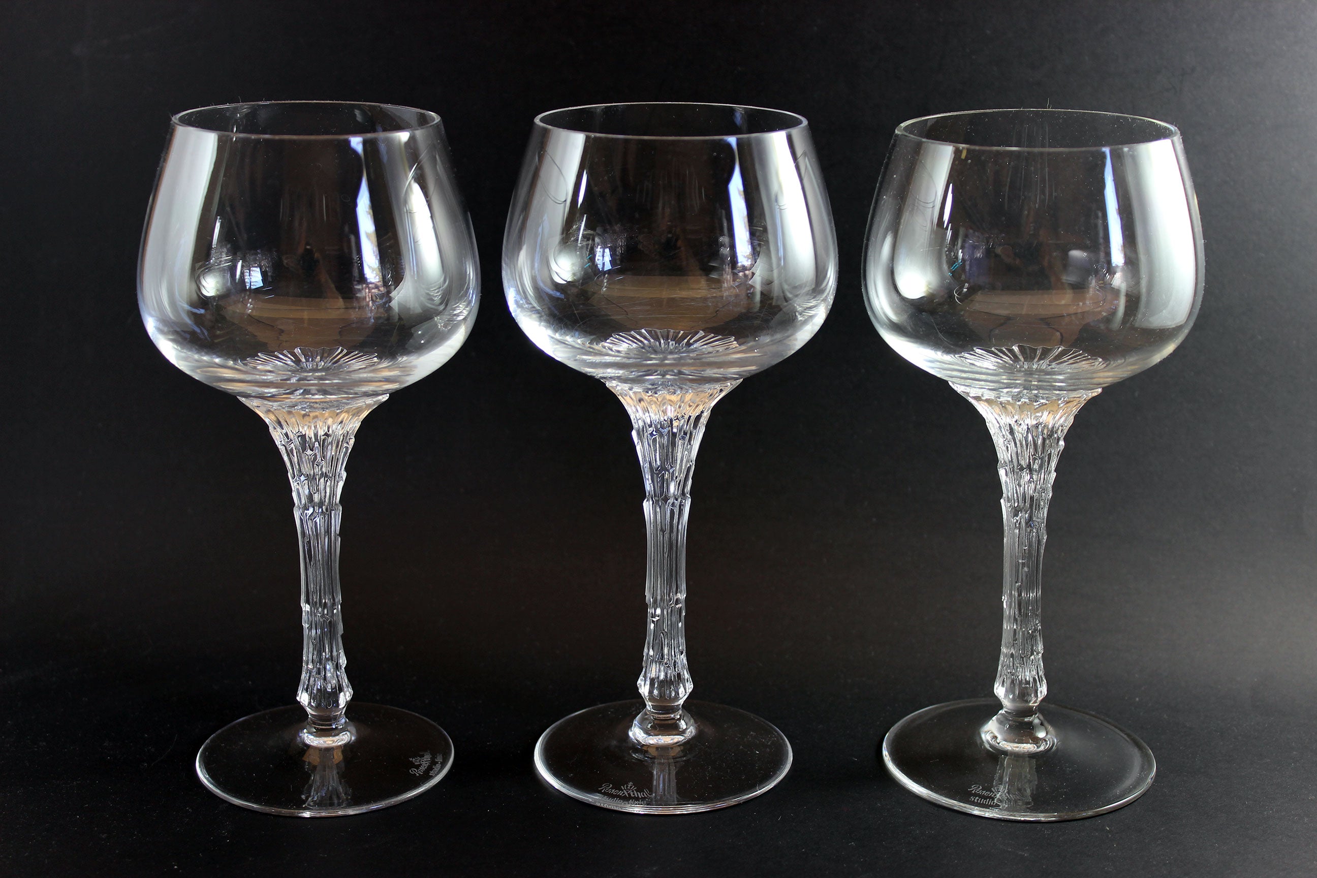 Rosenthal, Split Pattern, Red Wine Glasses
