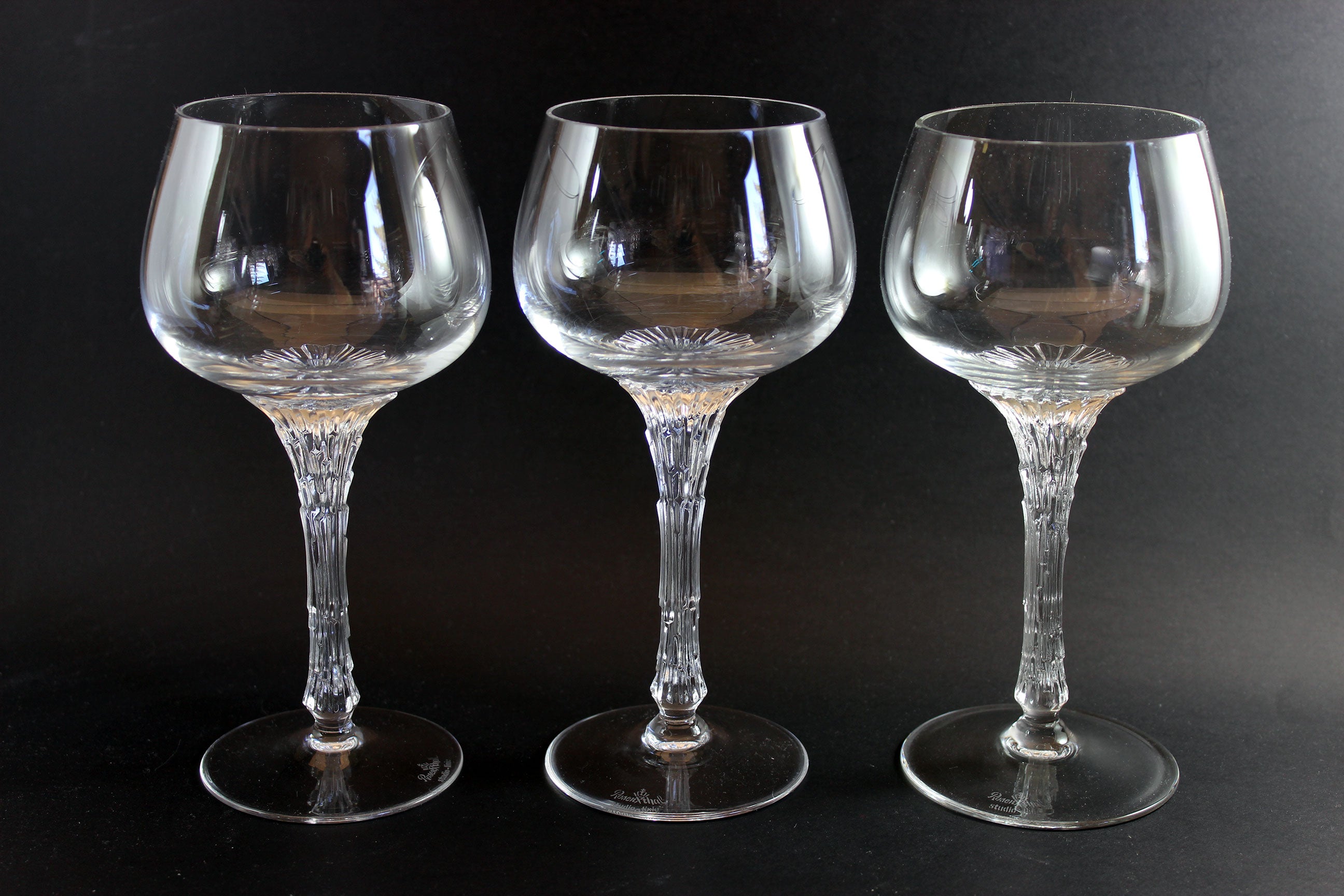 Rosenthal, Split Pattern, Red Wine Glasses