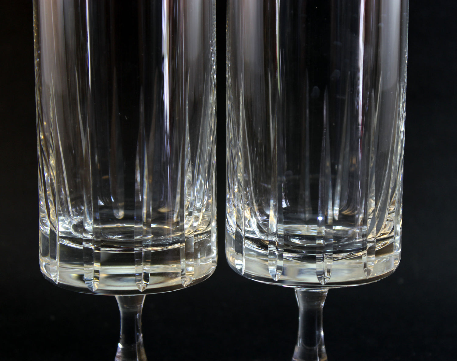 Rosenthal Studio Line, Wedge Cut Pattern Glasses