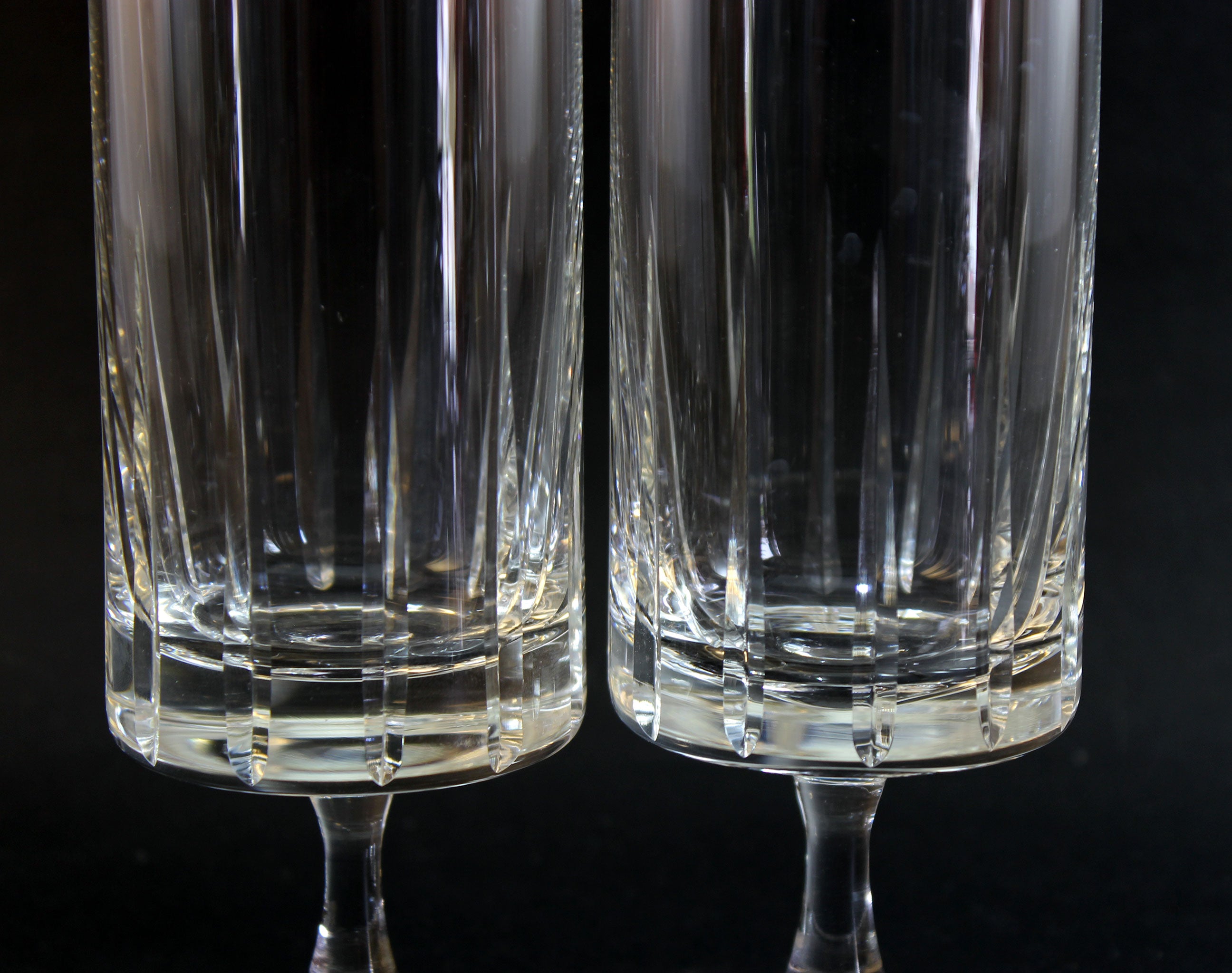 Rosenthal Studio Line, Wedge Cut Pattern Glasses