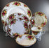 Royal Albert, Old Country Roses, 6 Piece Place Settings, England