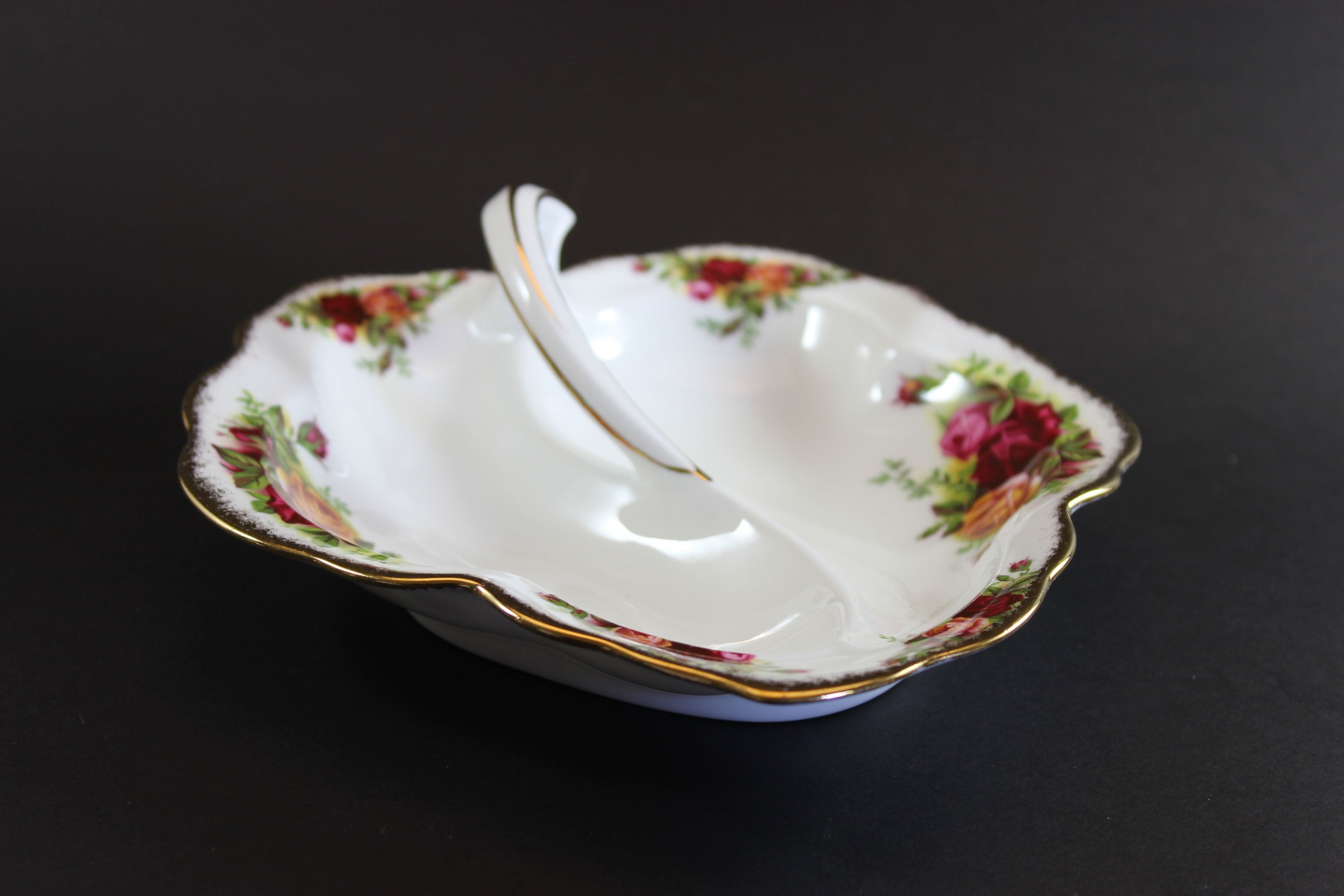 Royal Albert, Old Country Roses, Split Leaf Dish