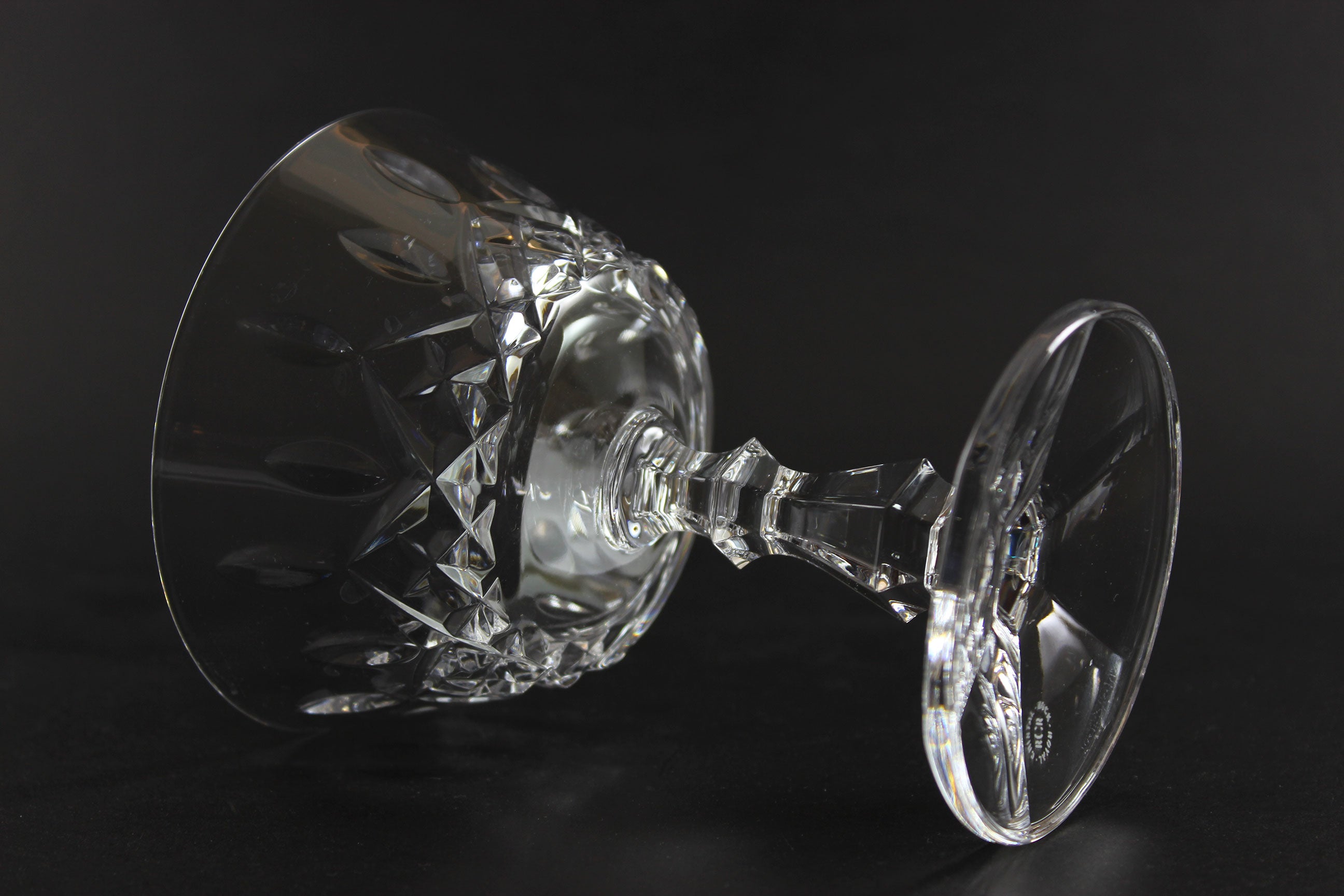 Royal Crystal Rock, Shannon Pattern, Champagne or Tall Sherbet Glass