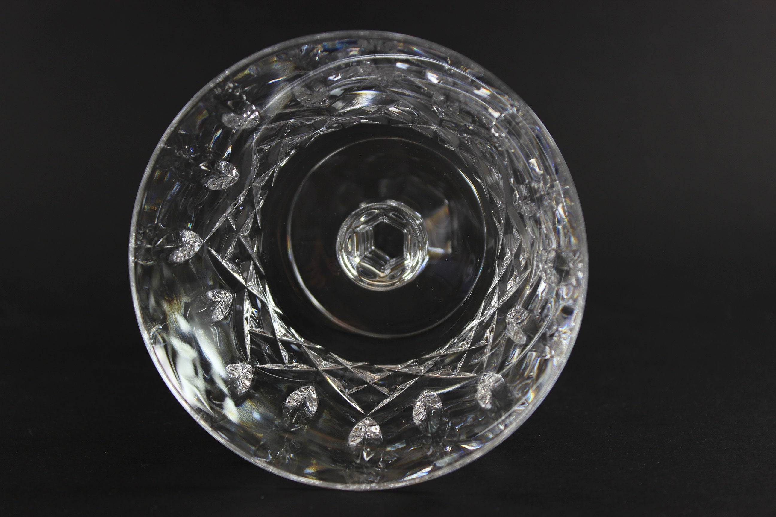 Royal Crystal Rock, Shannon Pattern, Champagne or Tall Sherbet Glass