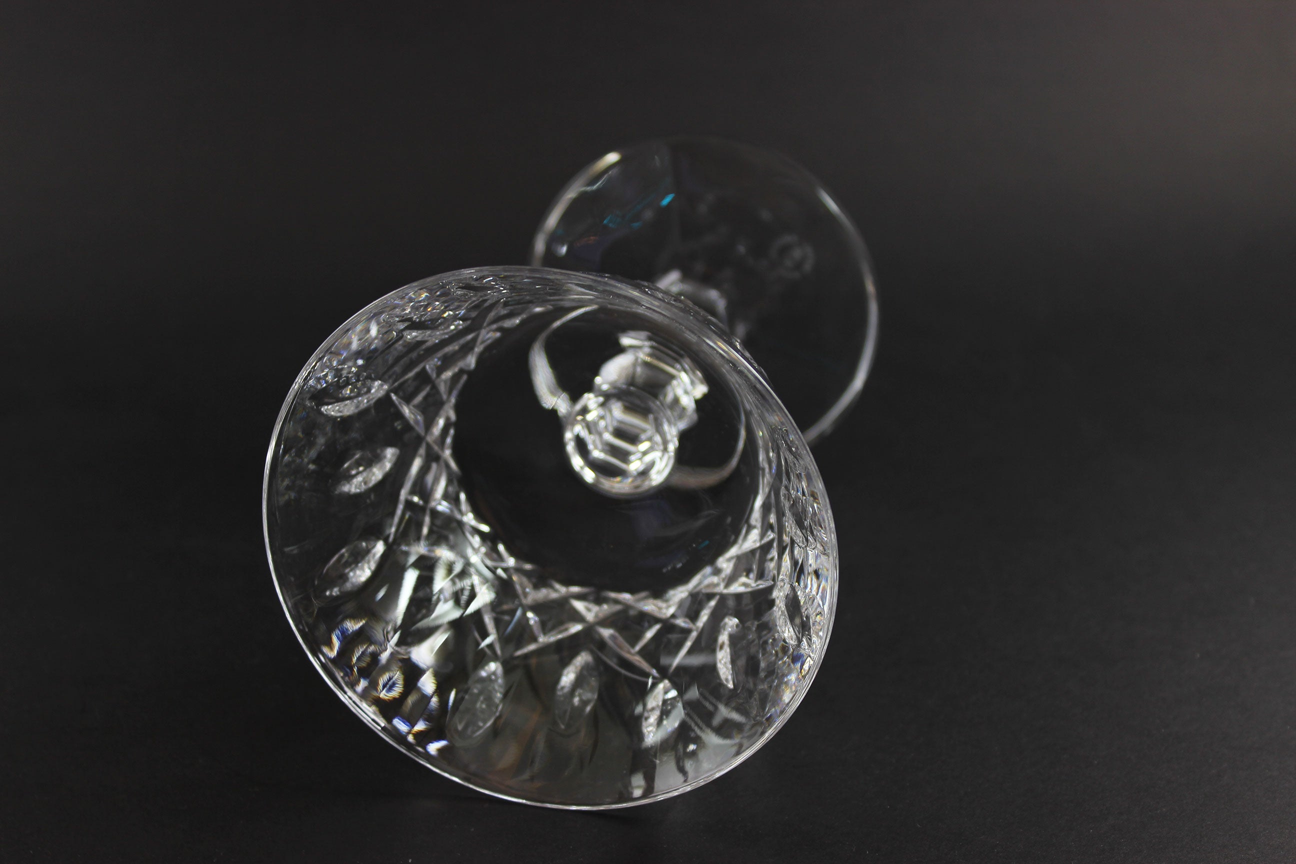 Royal Crystal Rock, Shannon Pattern, Champagne or Tall Sherbet Glass