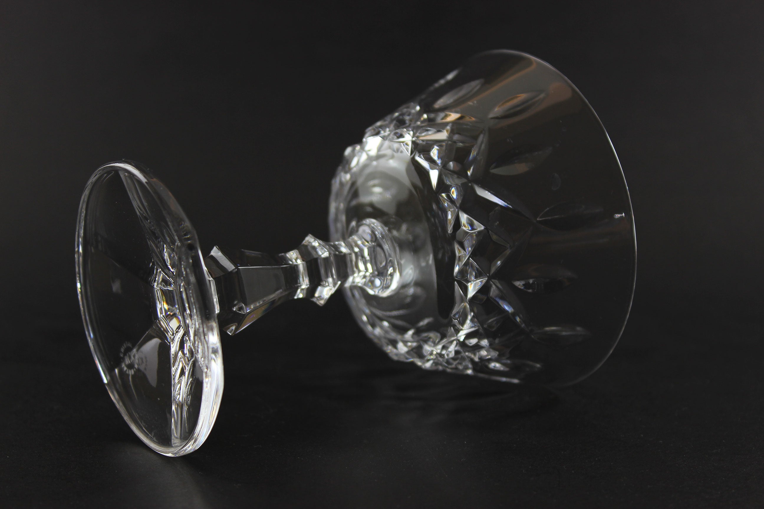 Royal Crystal Rock, Shannon Pattern, Champagne or Tall Sherbet Glass