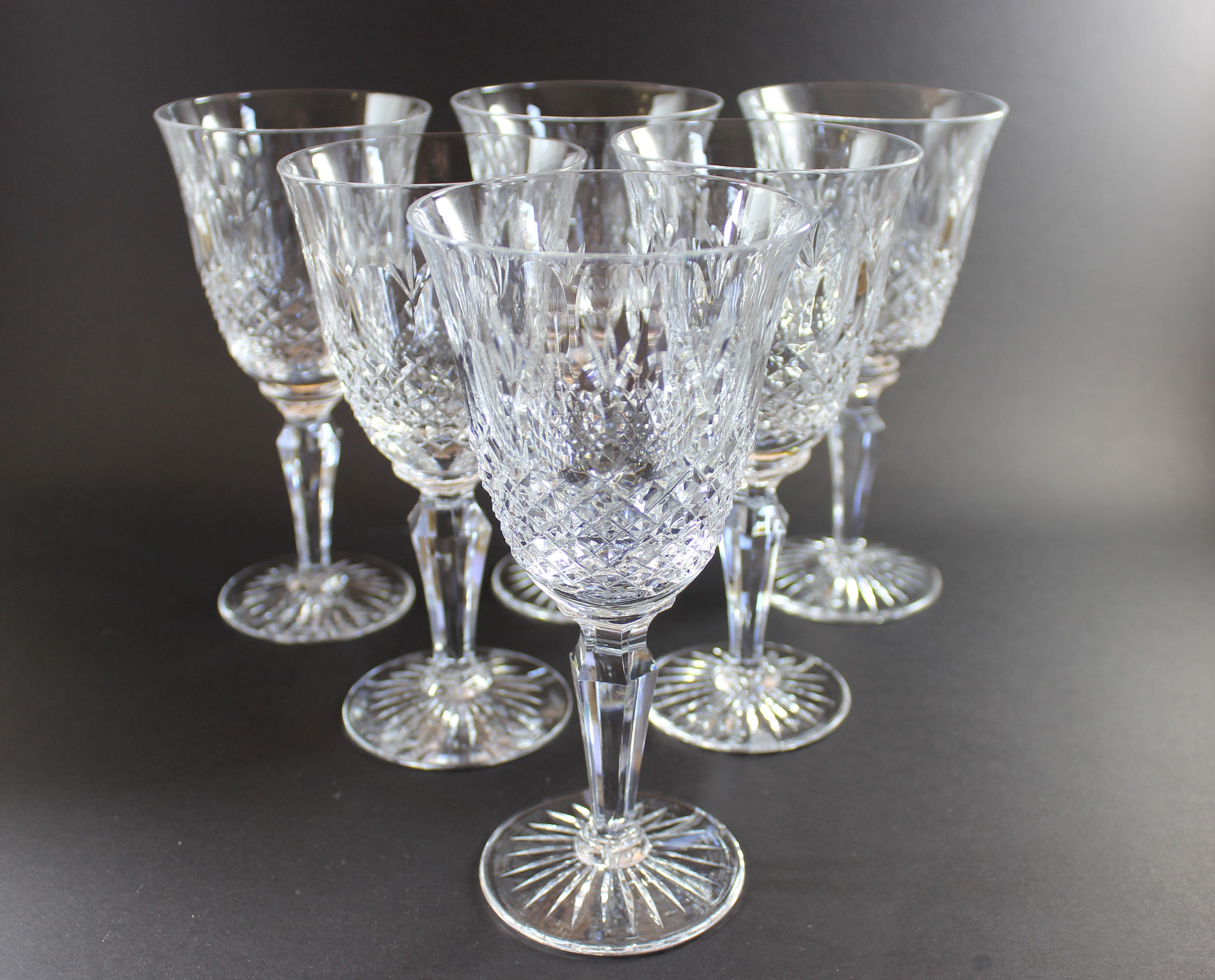 Royal Doulton Crystal, Windsor Pattern, Red Wine Glass