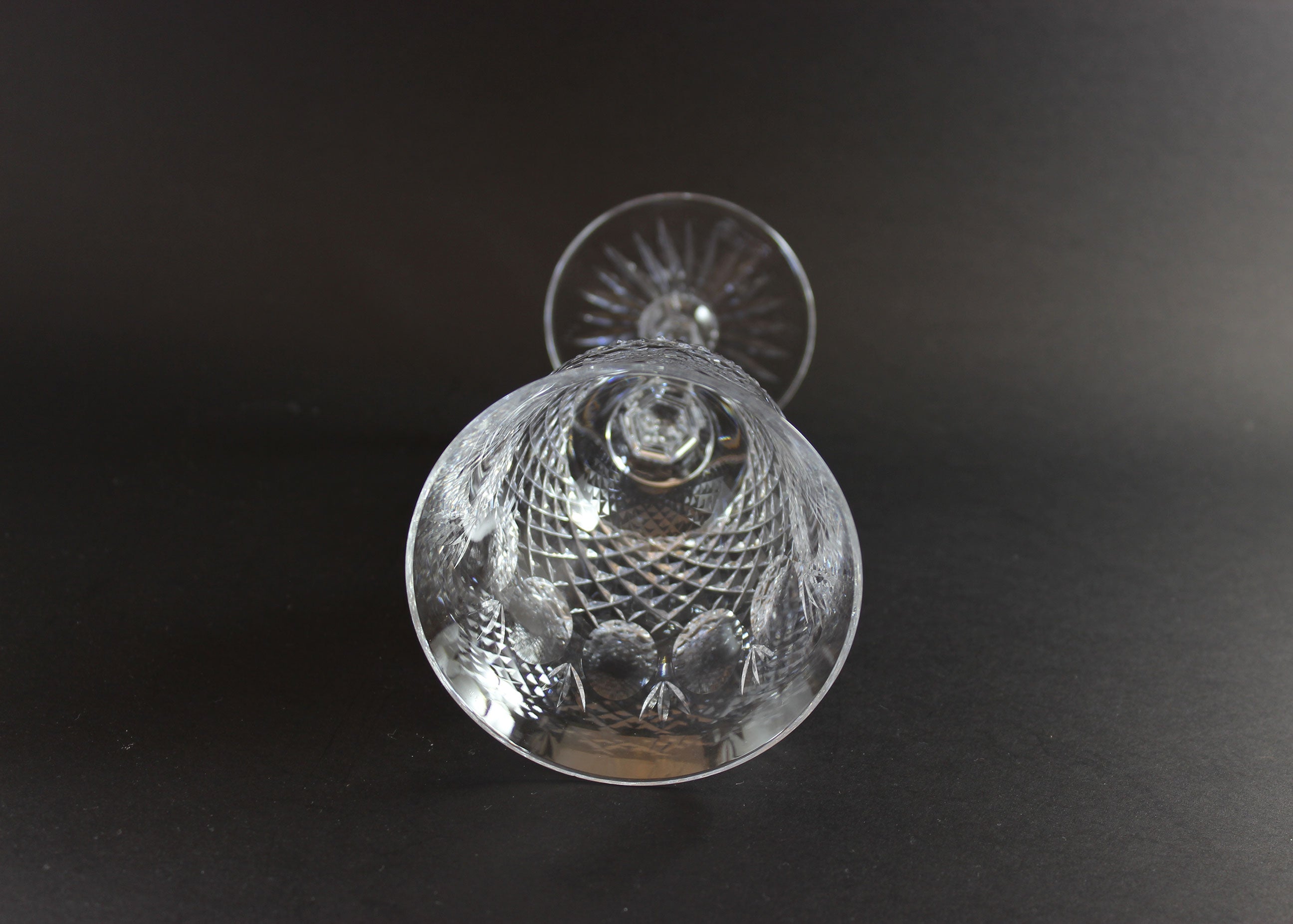 Royal Doulton Crystal, Windsor Pattern, Red Wine Glass