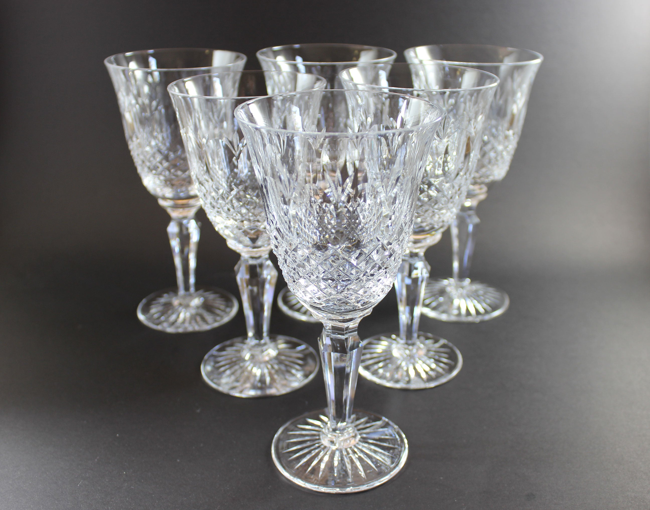 Royal Doulton Crystal, Windsor Pattern, Red Wine Glass