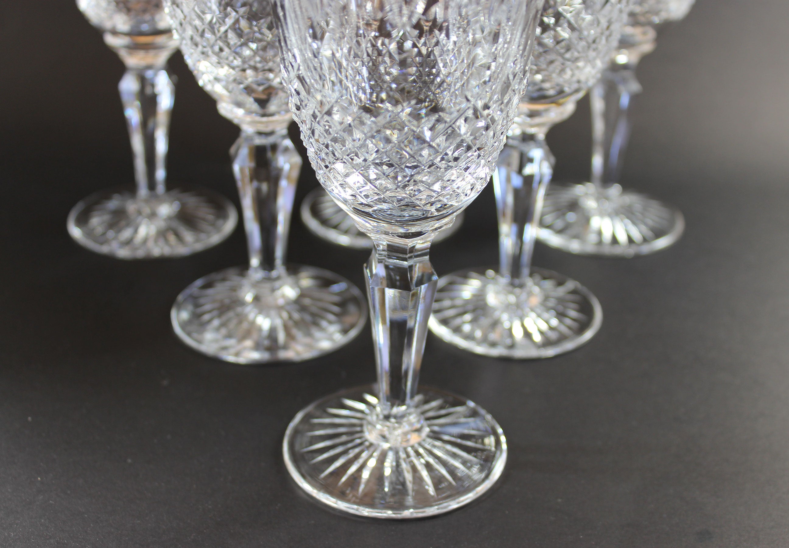 Royal Doulton Crystal, Windsor Pattern, Red Wine Glass