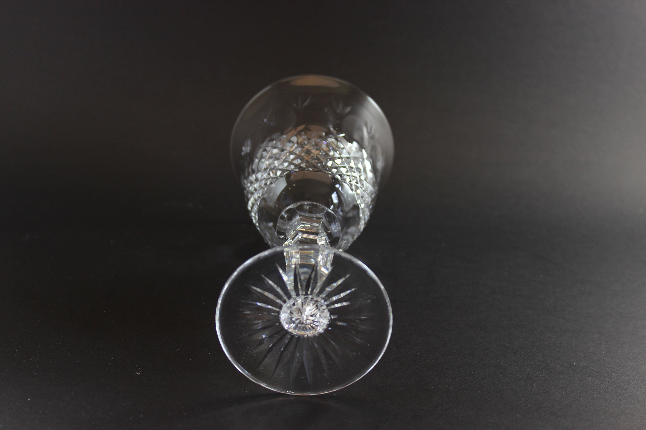 Royal Doulton Crystal, Windsor Pattern, Red Wine Glass