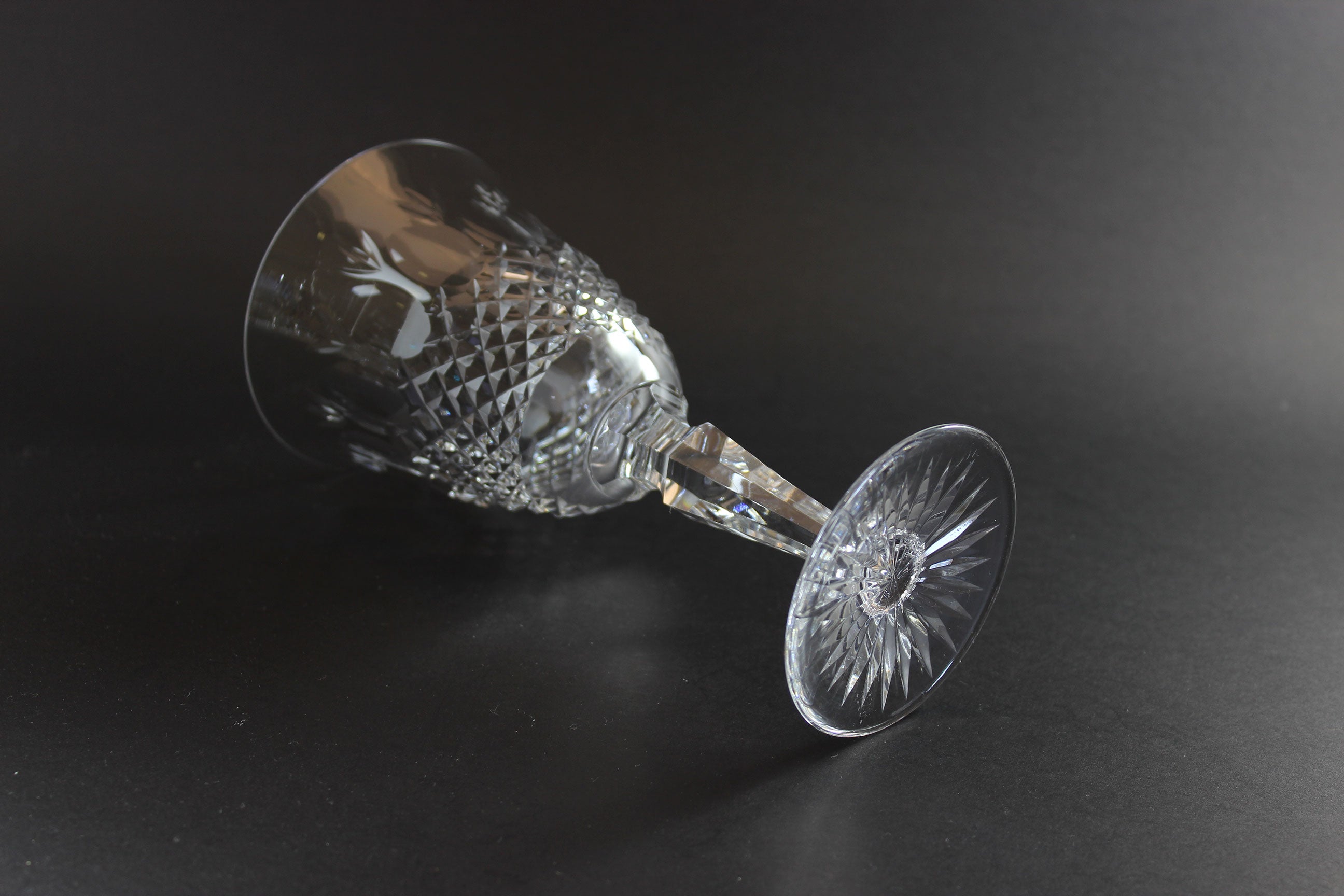 Royal Doulton Crystal, Windsor Pattern, Red Wine Glass