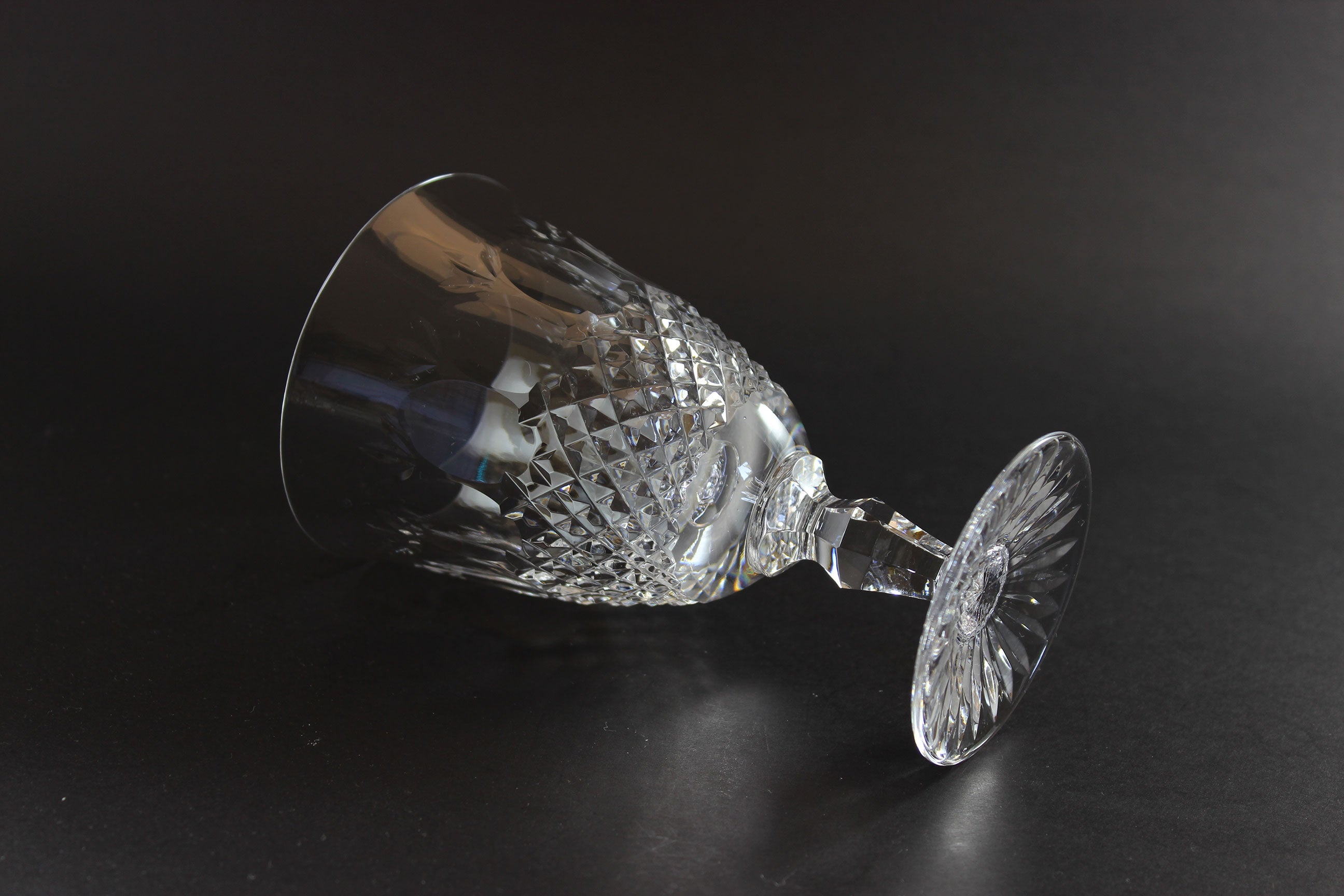 Royal Doulton Crystal, Windsor Pattern, Stemmed Juice Glasses