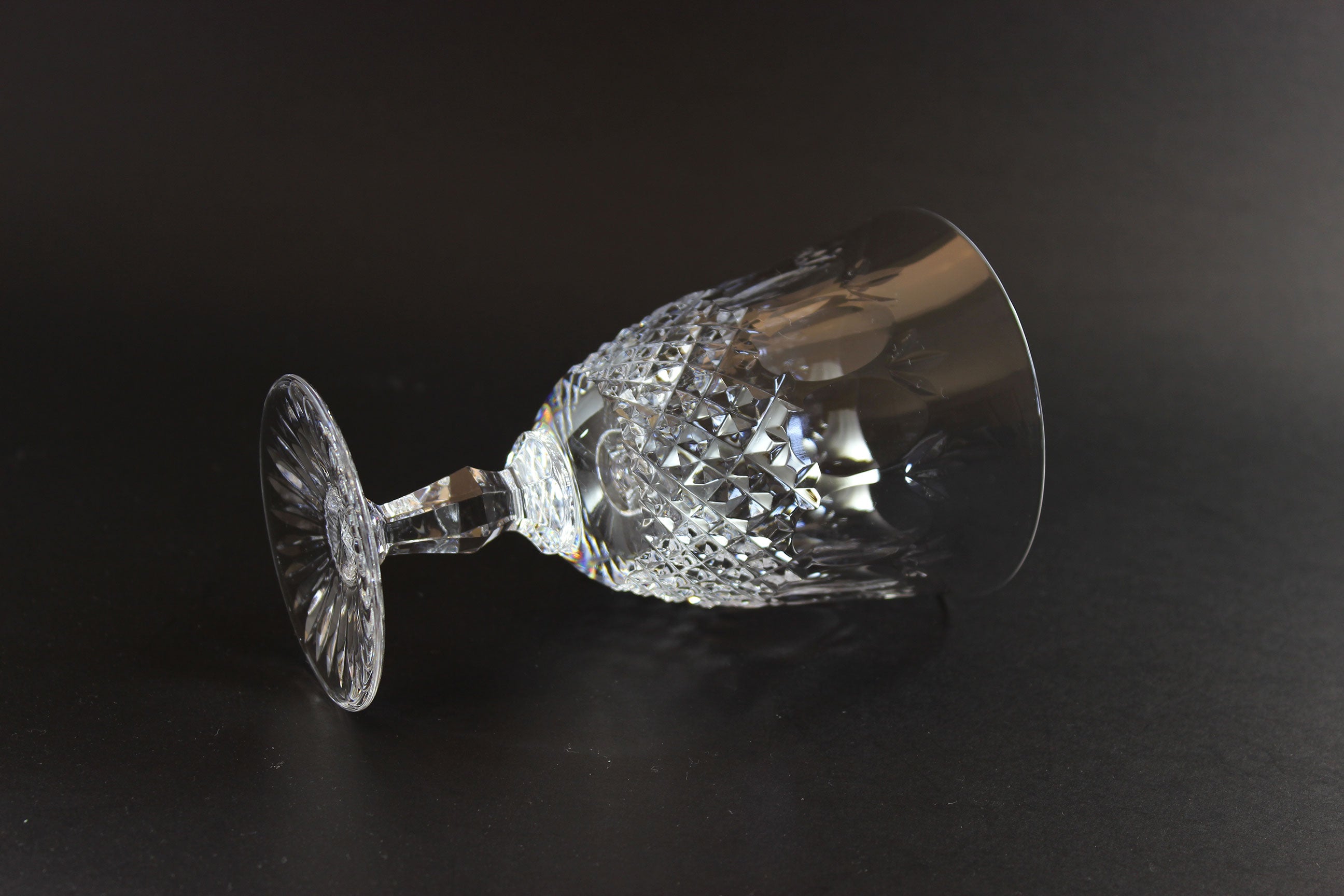 Royal Doulton Crystal, Windsor Pattern, Stemmed Juice Glasses