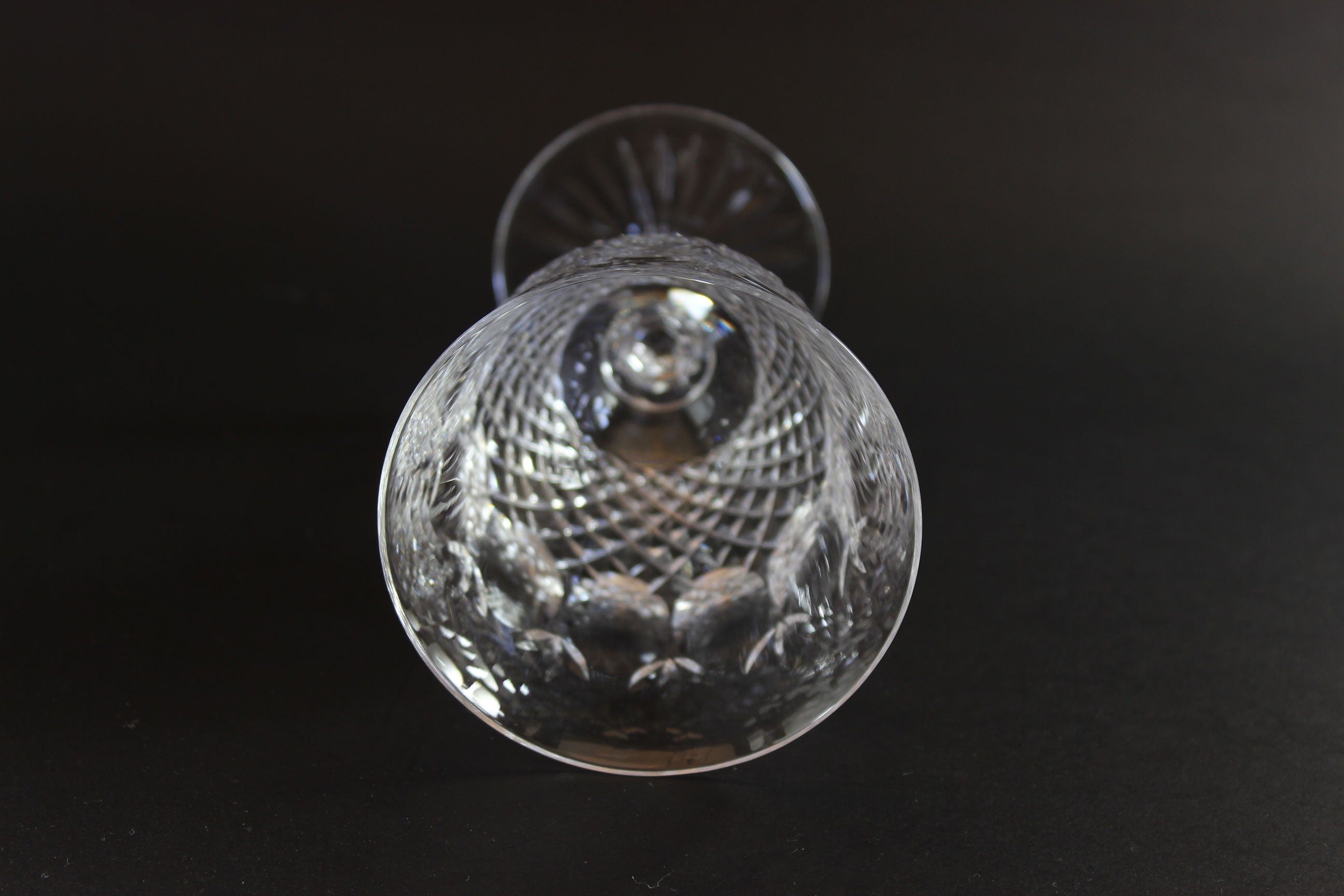 Royal Doulton Crystal, Windsor Pattern, Stemmed Juice Glasses