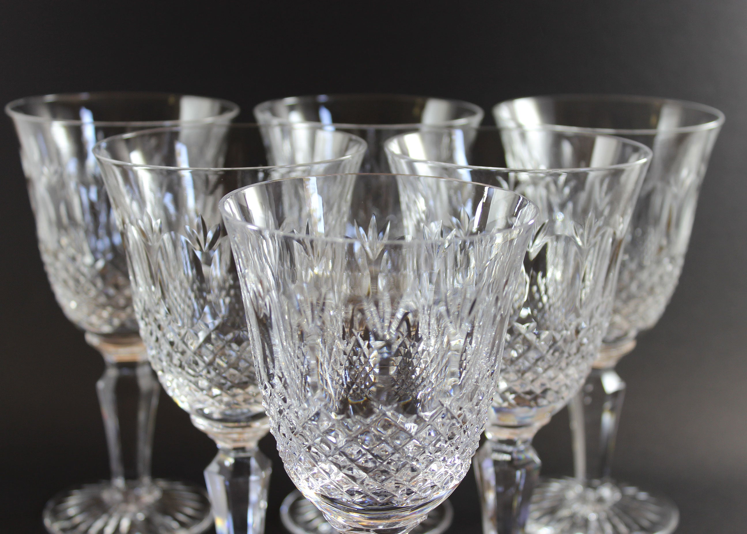 Royal Doulton Crystal, Windsor Pattern, Water Goblet