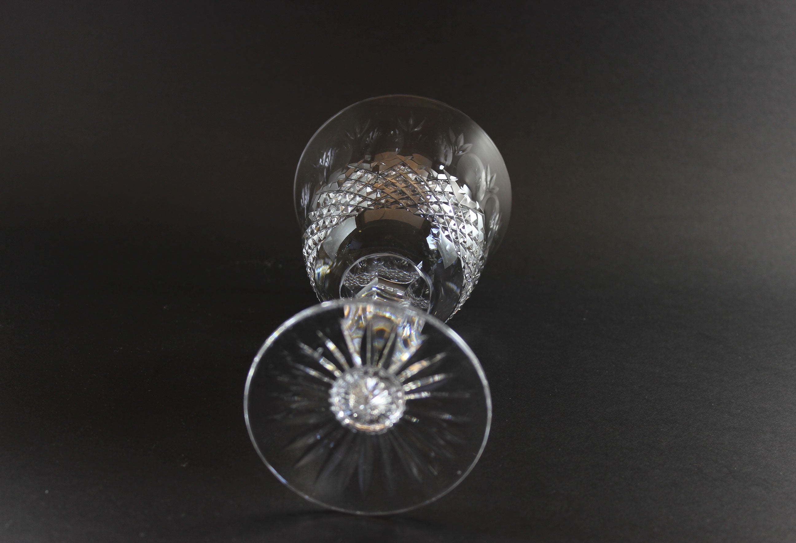 Royal Doulton Crystal, Windsor Pattern, Water Goblet