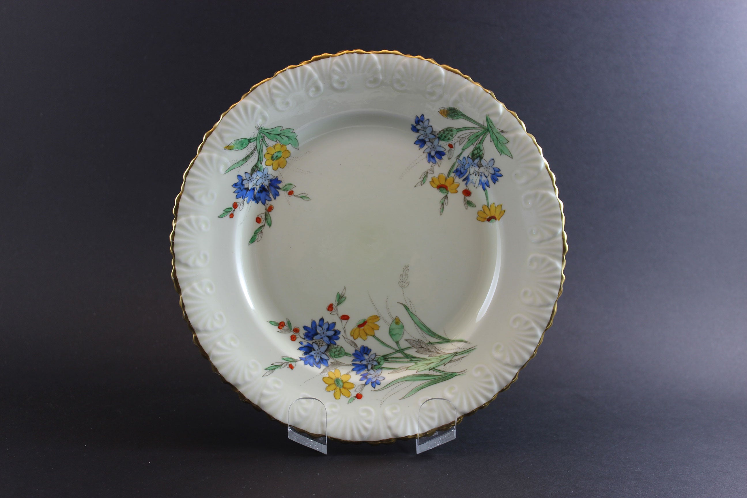 Royal Stafford China, Primrose Dell, Tea Trios with Cake Serving Plate