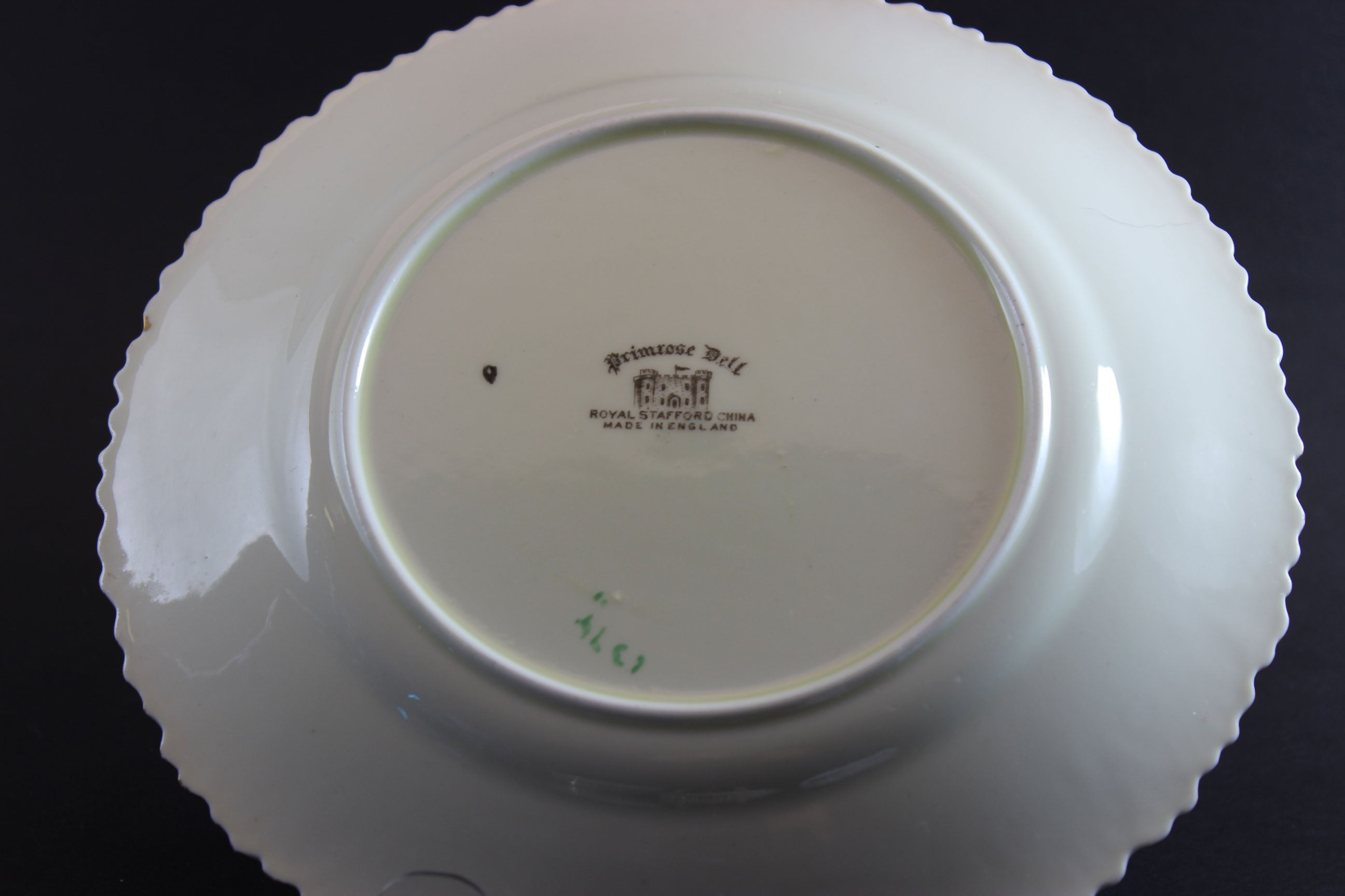Royal Stafford China, Primrose Dell, Tea Trios with Cake Serving Plate
