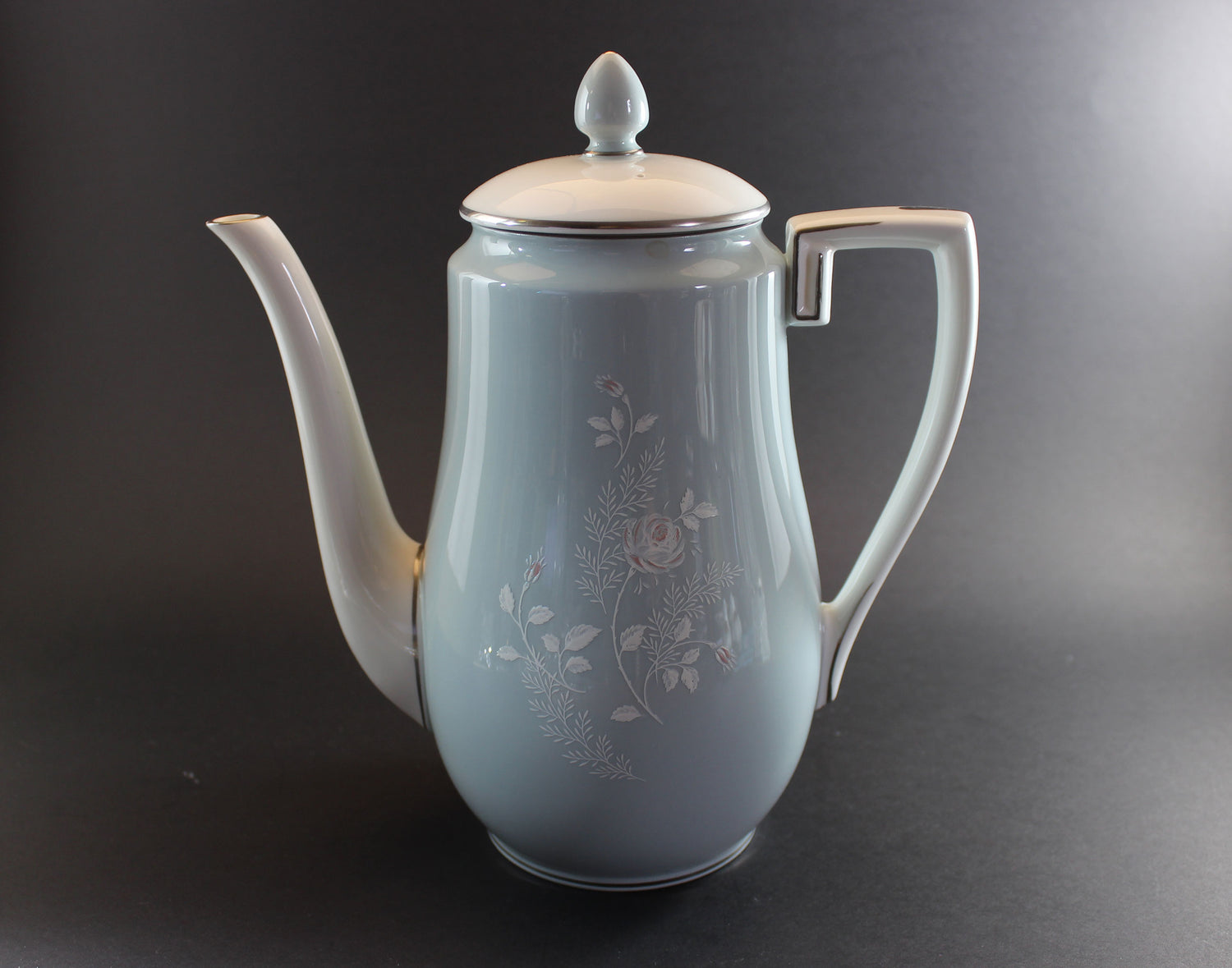 Royal Worcester, Bridal Rose, Coffee Pot