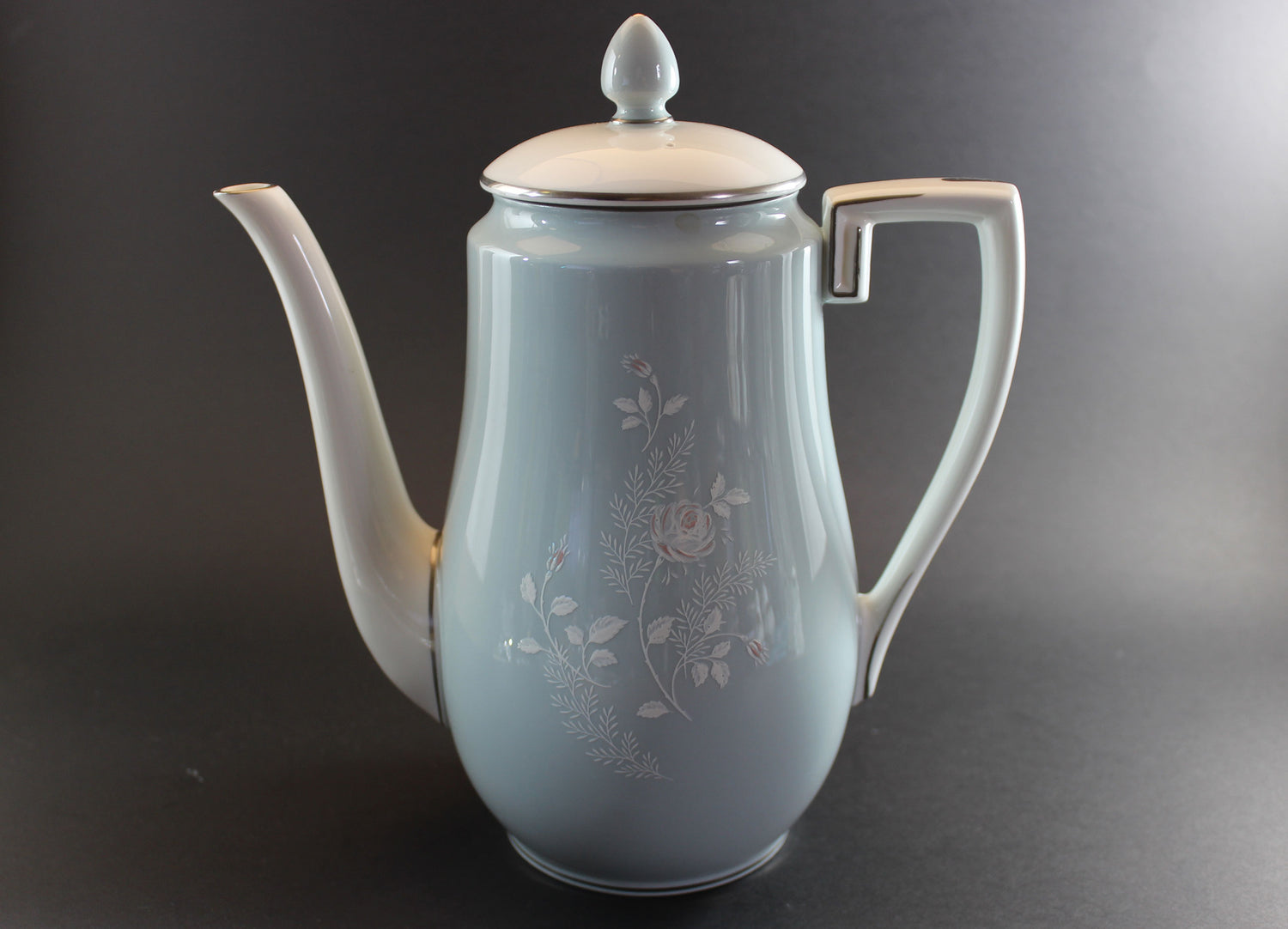 Royal Worcester, Bridal Rose, Coffee Pot