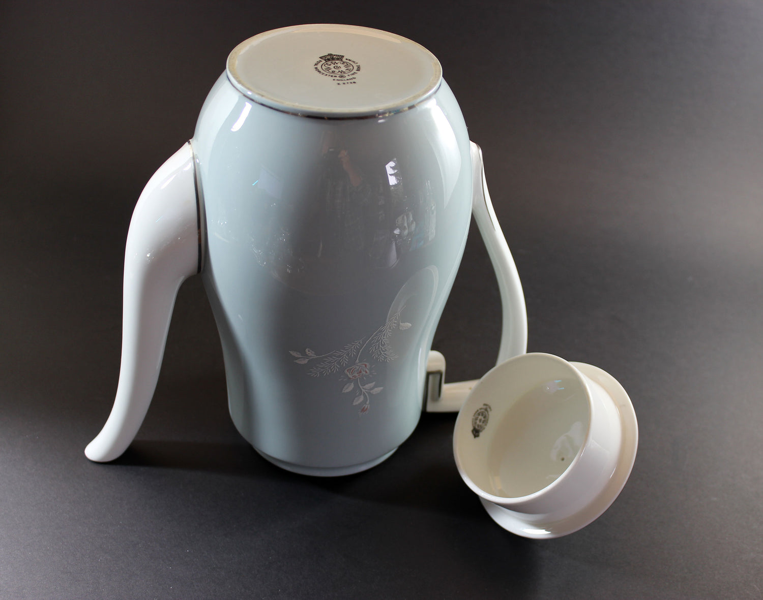 Royal Worcester, Bridal Rose, Coffee Pot