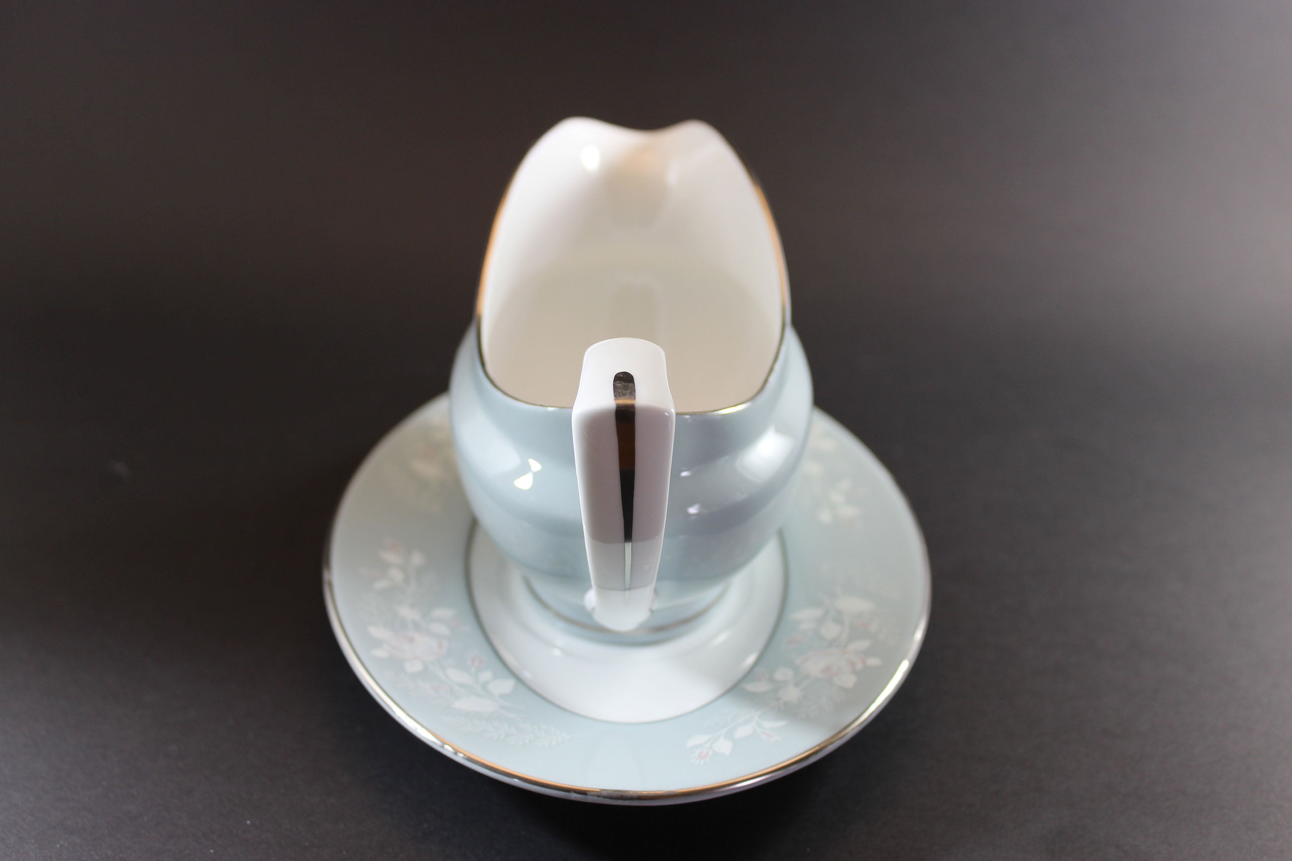 Royal Worcester, Bridal Rose, Gravy Boat and Under Plate