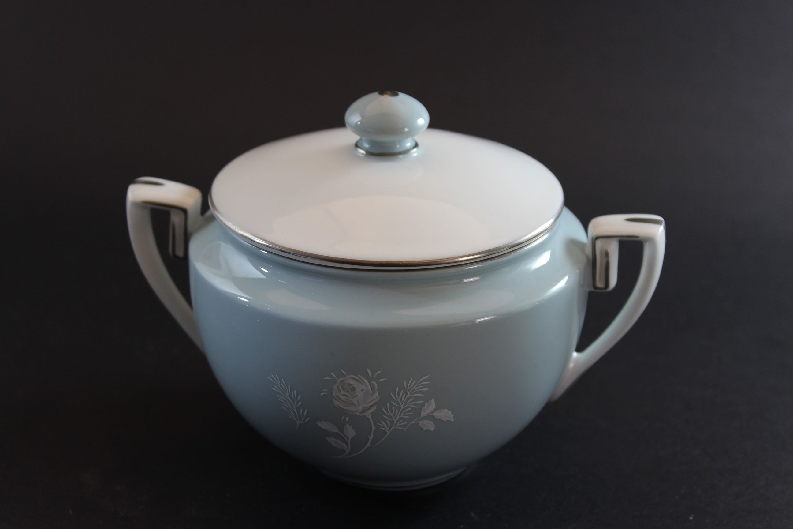 Royal Worcester, Bridal Rose, Teapot, Cream and Sugar Set