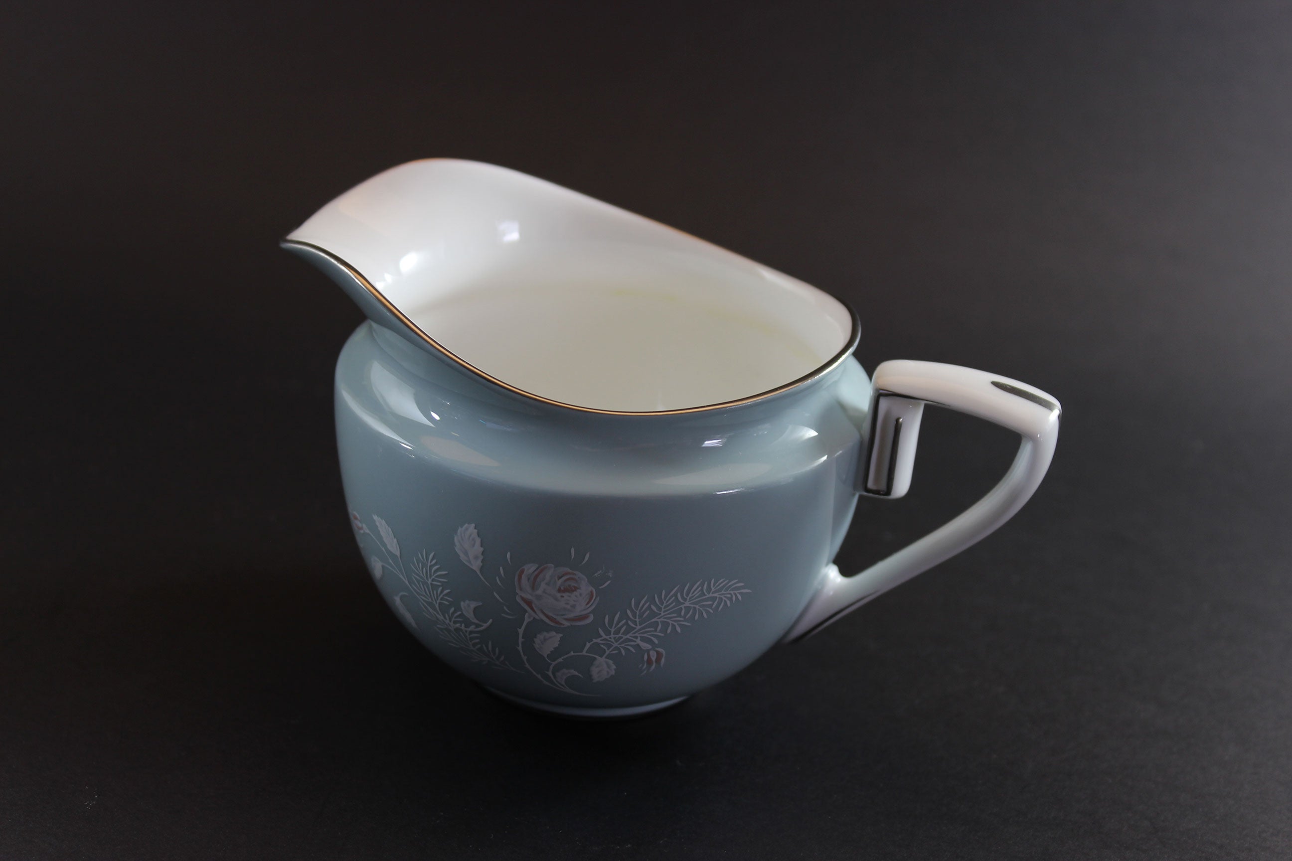 Royal Worcester, Bridal Rose, Teapot, Cream and Sugar Set