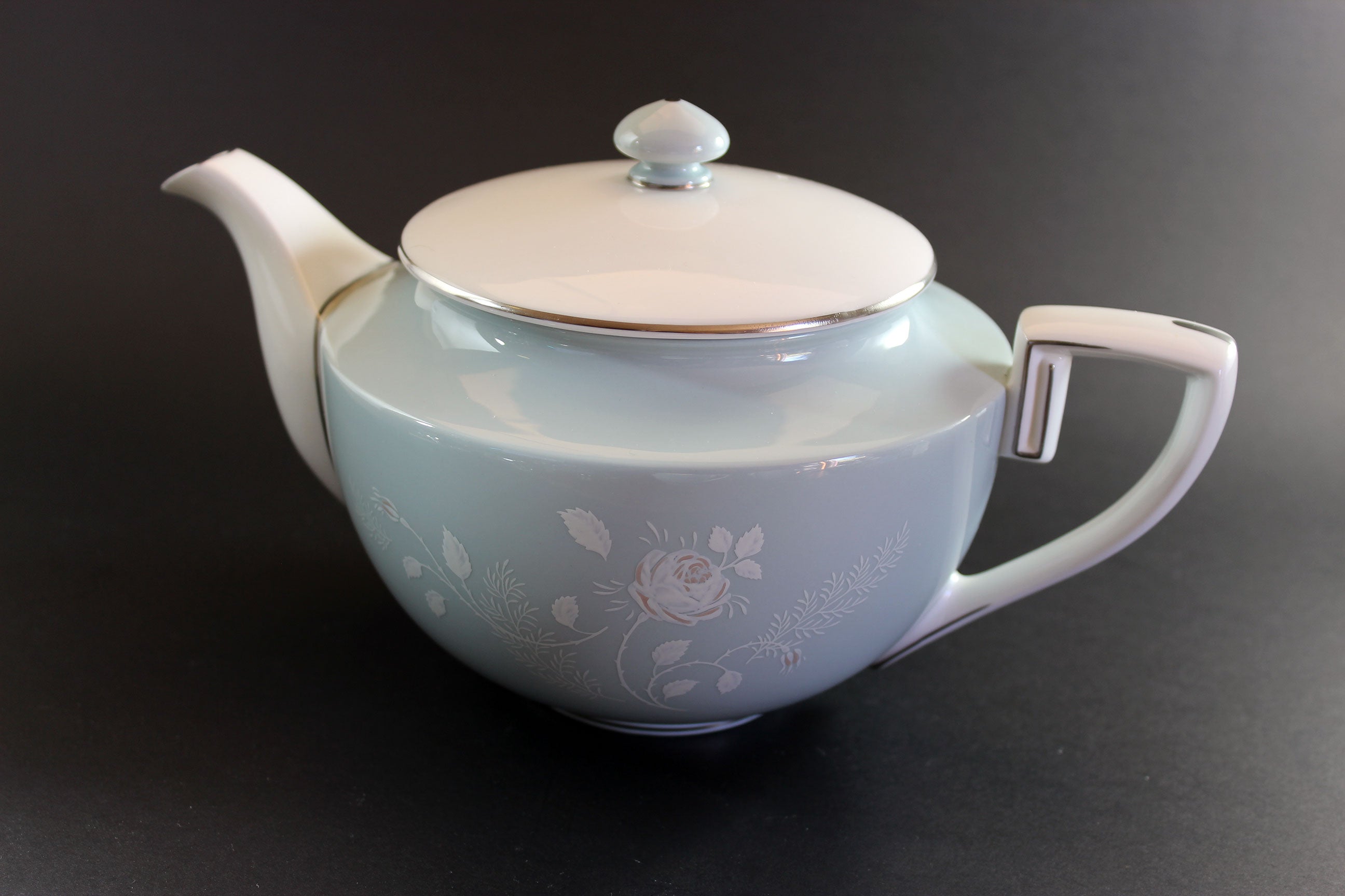 Royal Worcester, Bridal Rose, Teapot, Cream and Sugar Set