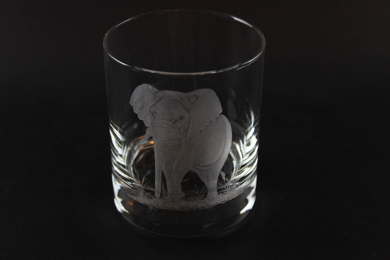 Safari Big Game Low Ball or Old Fashioned Glasses