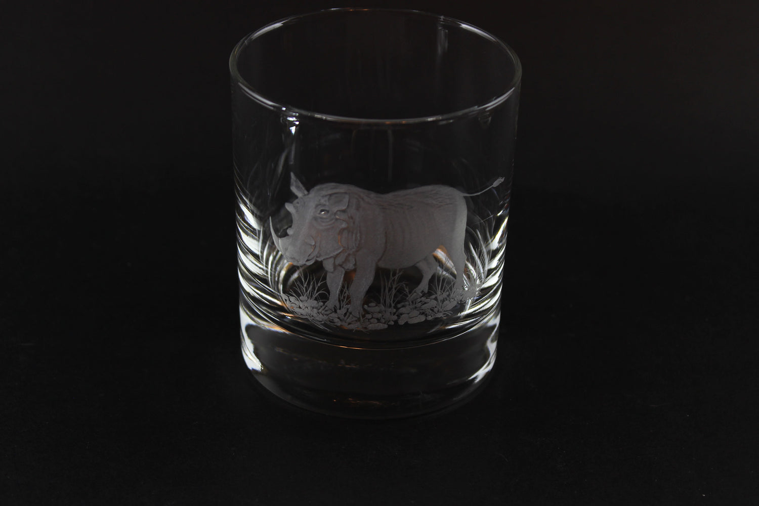 Safari Big Game Low Ball or Old Fashioned Glasses