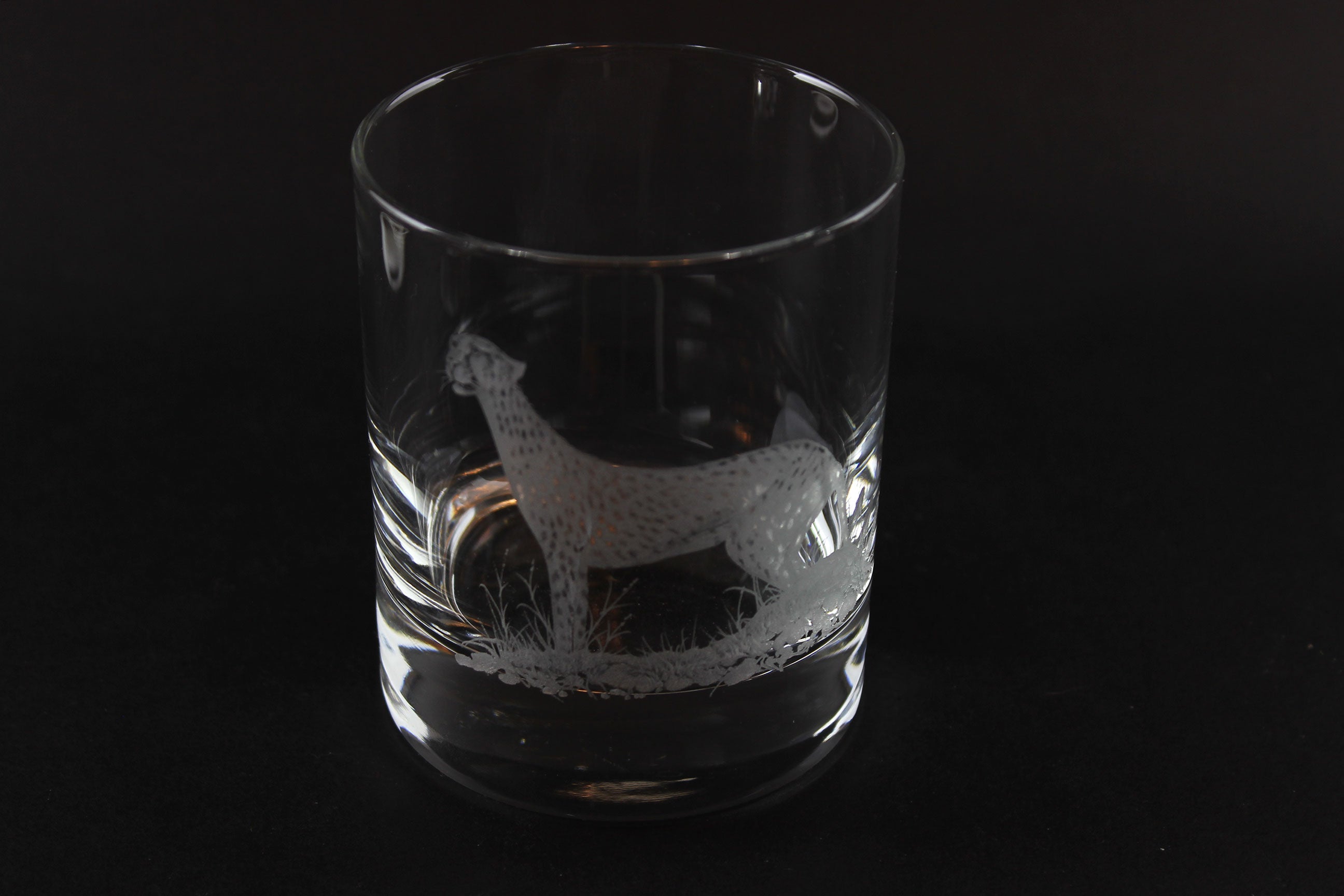 Safari Big Game Low Ball or Old Fashioned Glasses