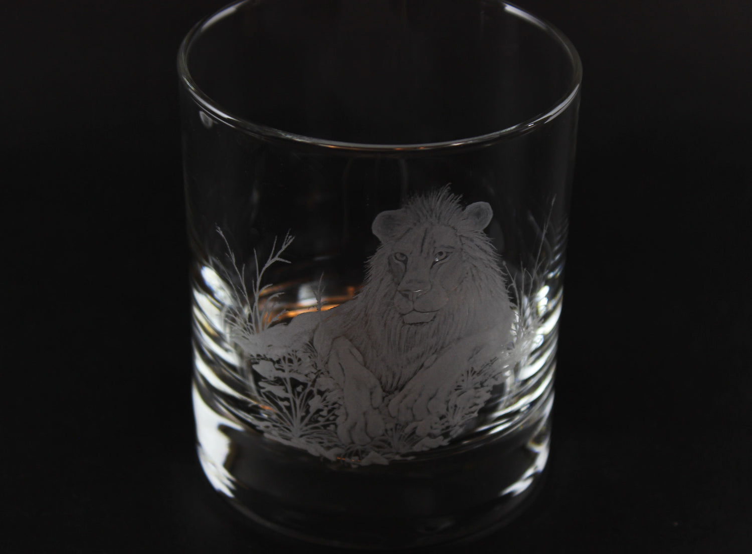 Safari Big Game Low Ball or Old Fashioned Glasses