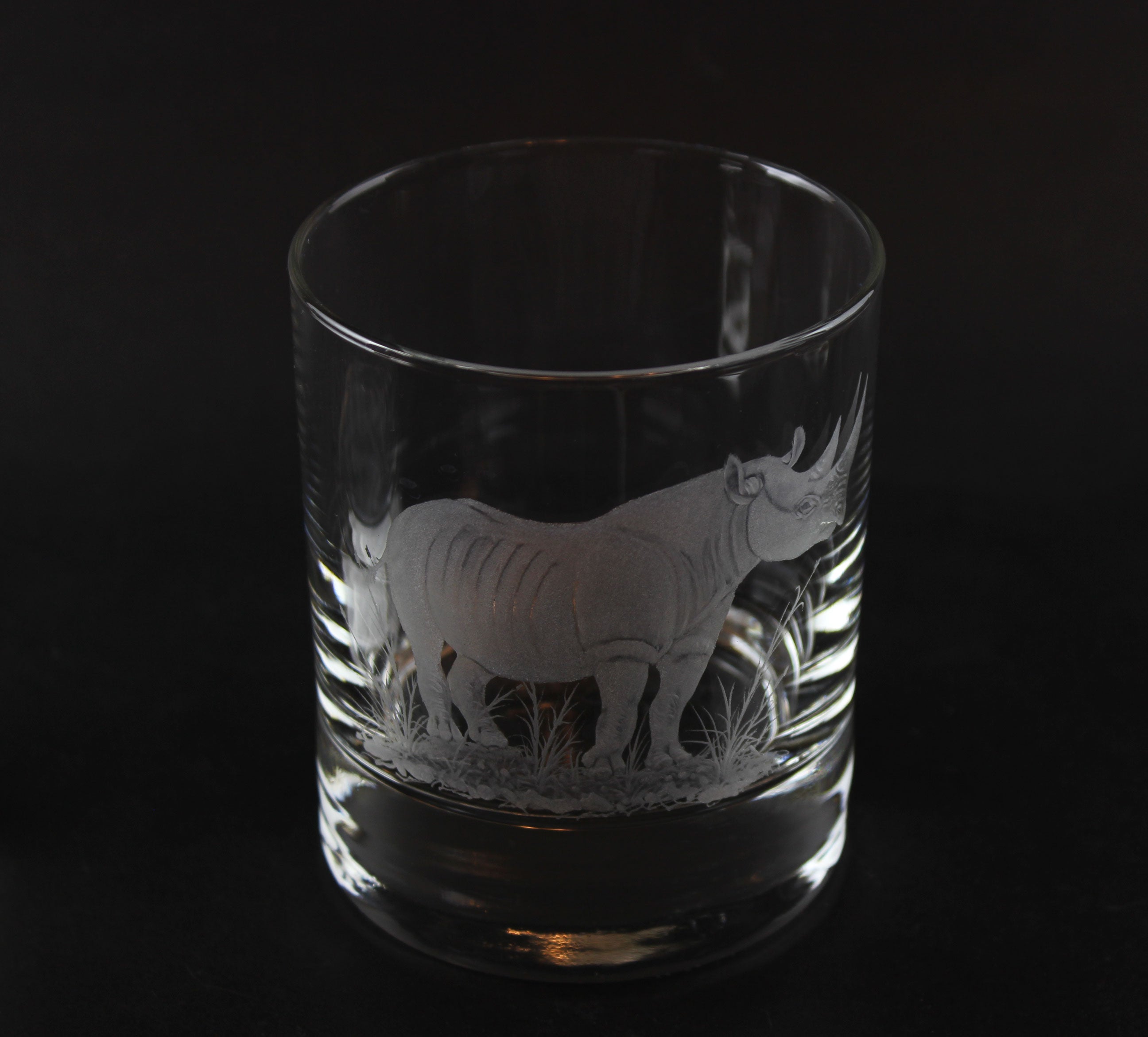 Safari Big Game Low Ball or Old Fashioned Glasses