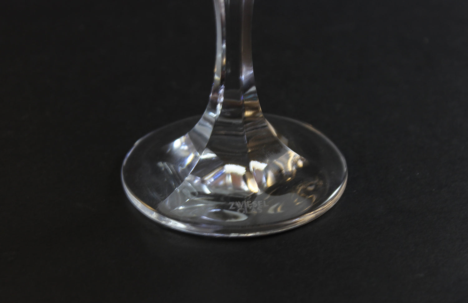 Schott-Zwiesel Crystal, Meran Clear Pattern, Fluted Champagne Glasses