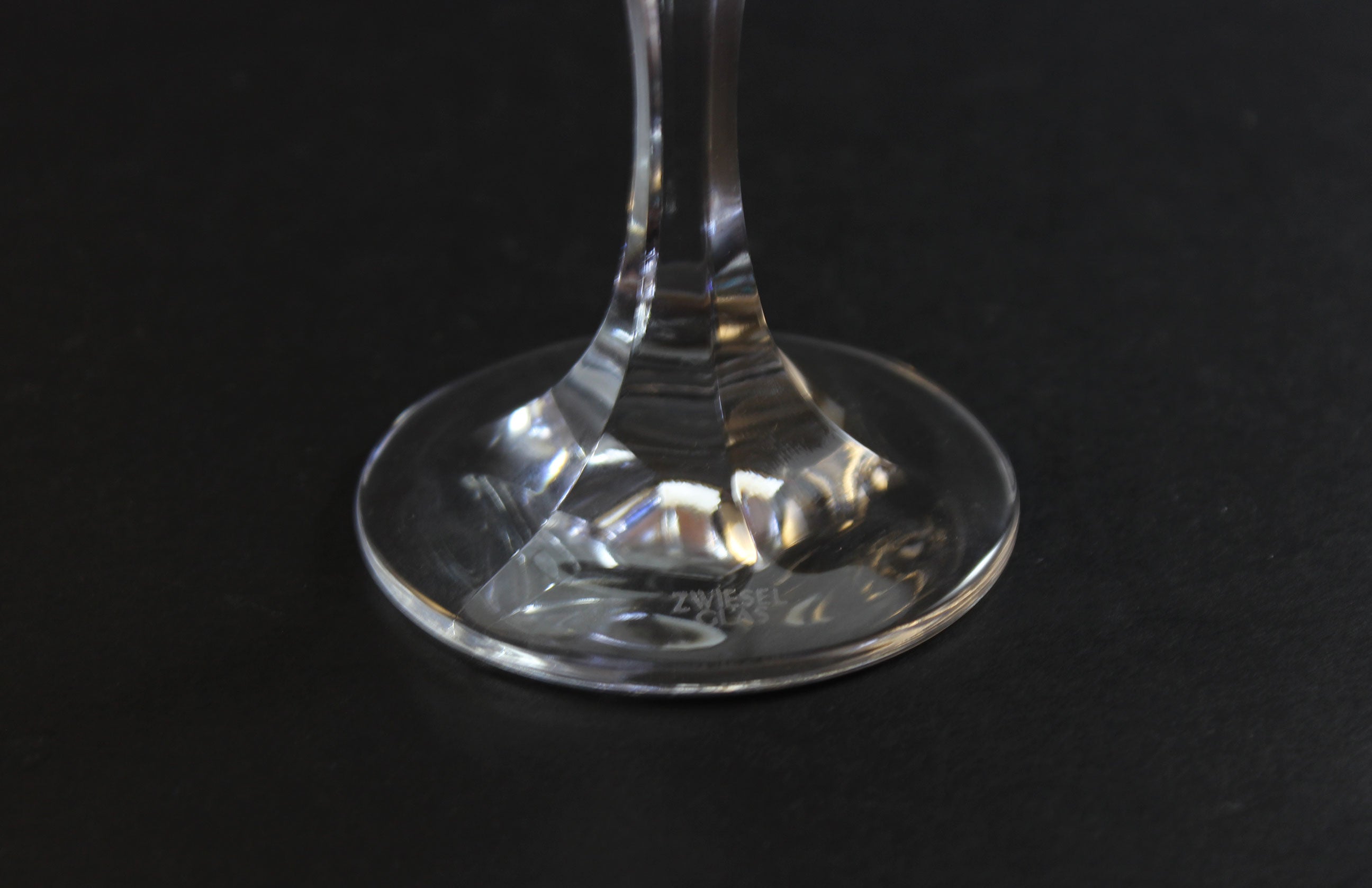 Schott-Zwiesel Crystal, Meran Clear Pattern, Fluted Champagne Glasses