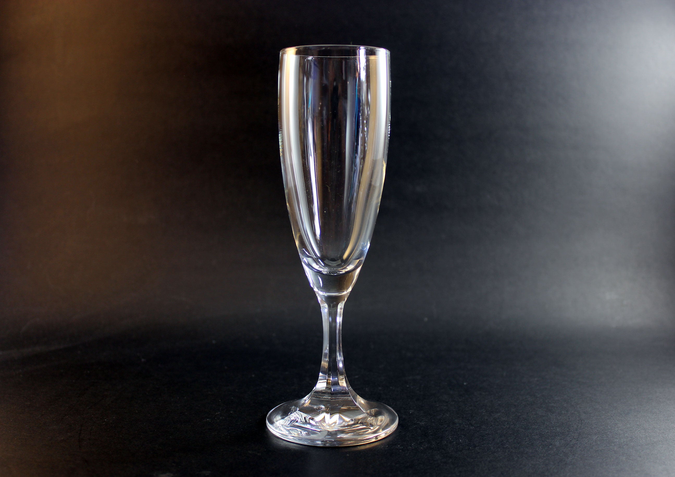 Schott-Zwiesel Crystal, Meran Clear Pattern, Fluted Champagne Glasses