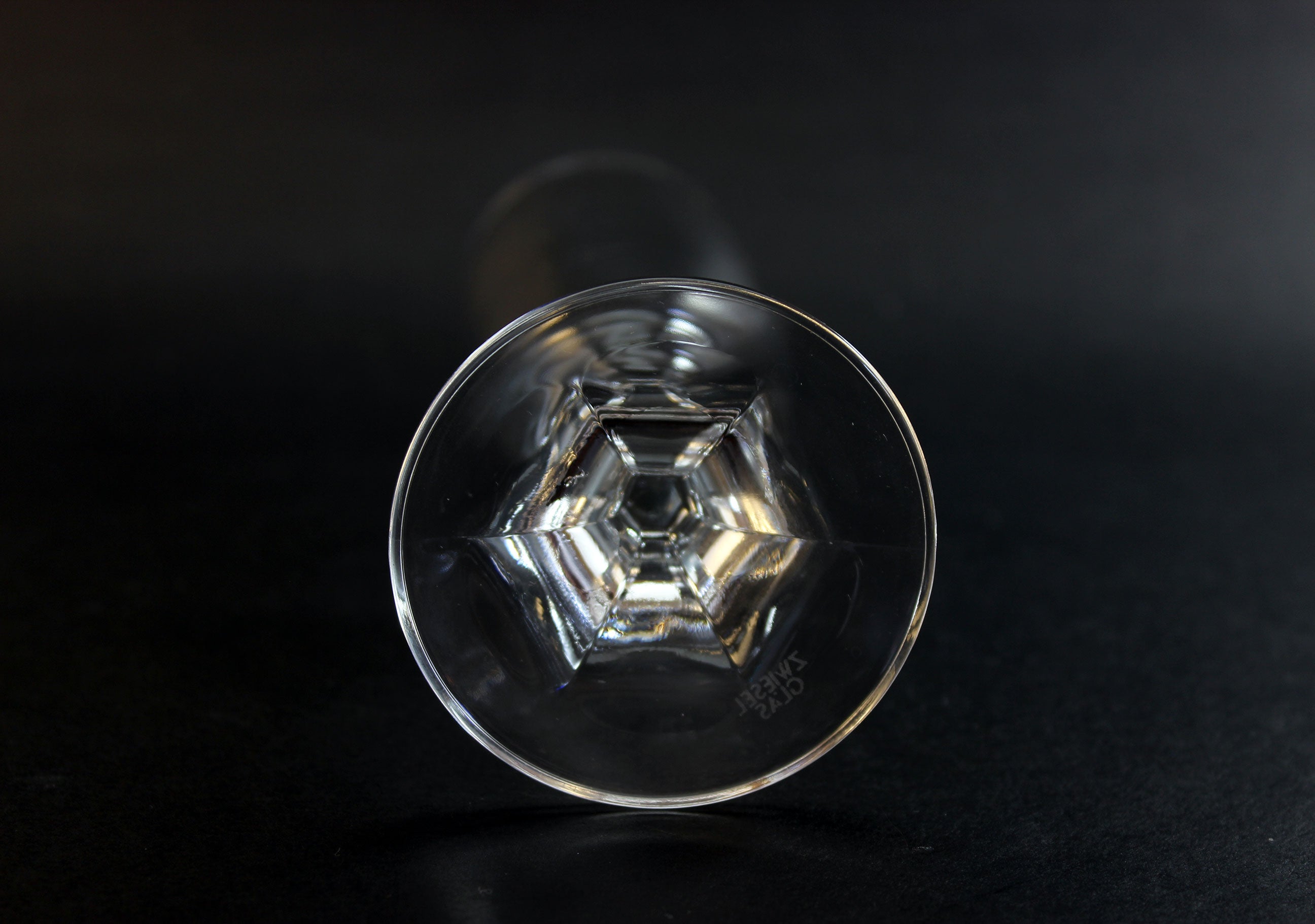 Schott-Zwiesel Crystal, Meran Clear Pattern, Fluted Champagne Glasses