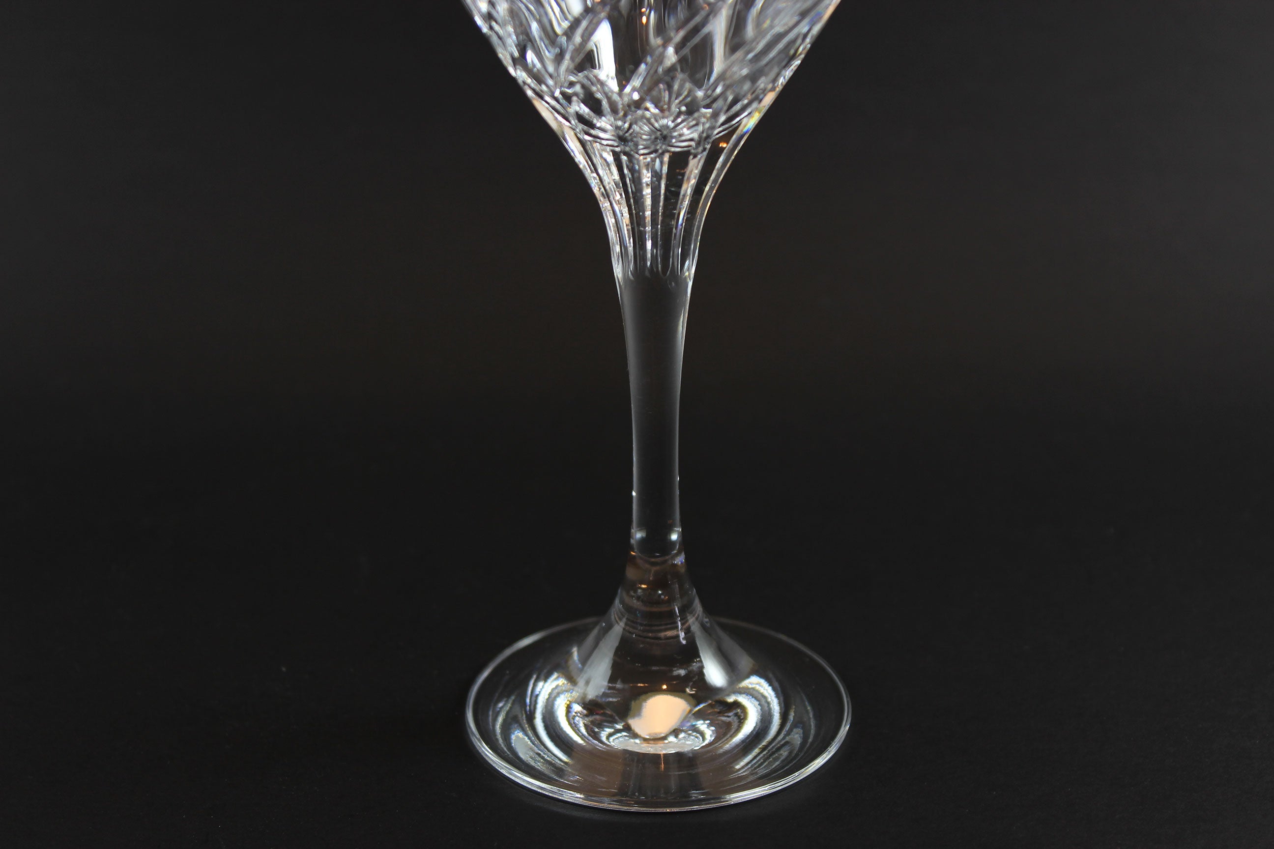 Schott-Zwiesel Crystal, Carousel Pattern, Burgundy Glasses