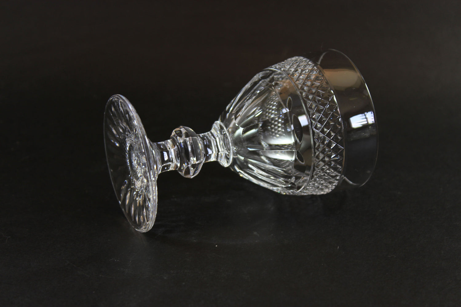 St. Louis Crystal, Trianon Pattern, Claret Wine Glass